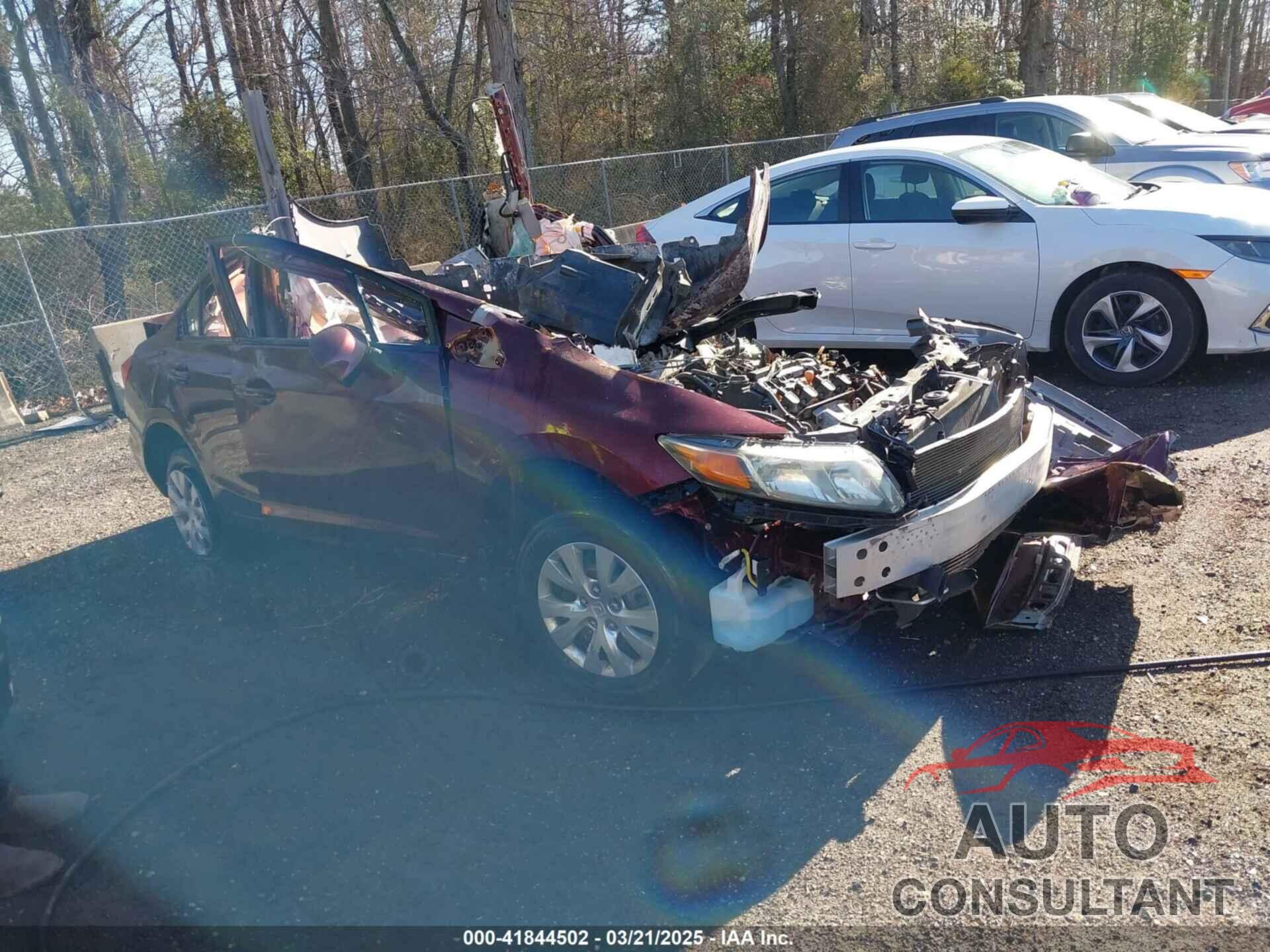 HONDA CIVIC 2012 - 2HGFB2F46CH001536