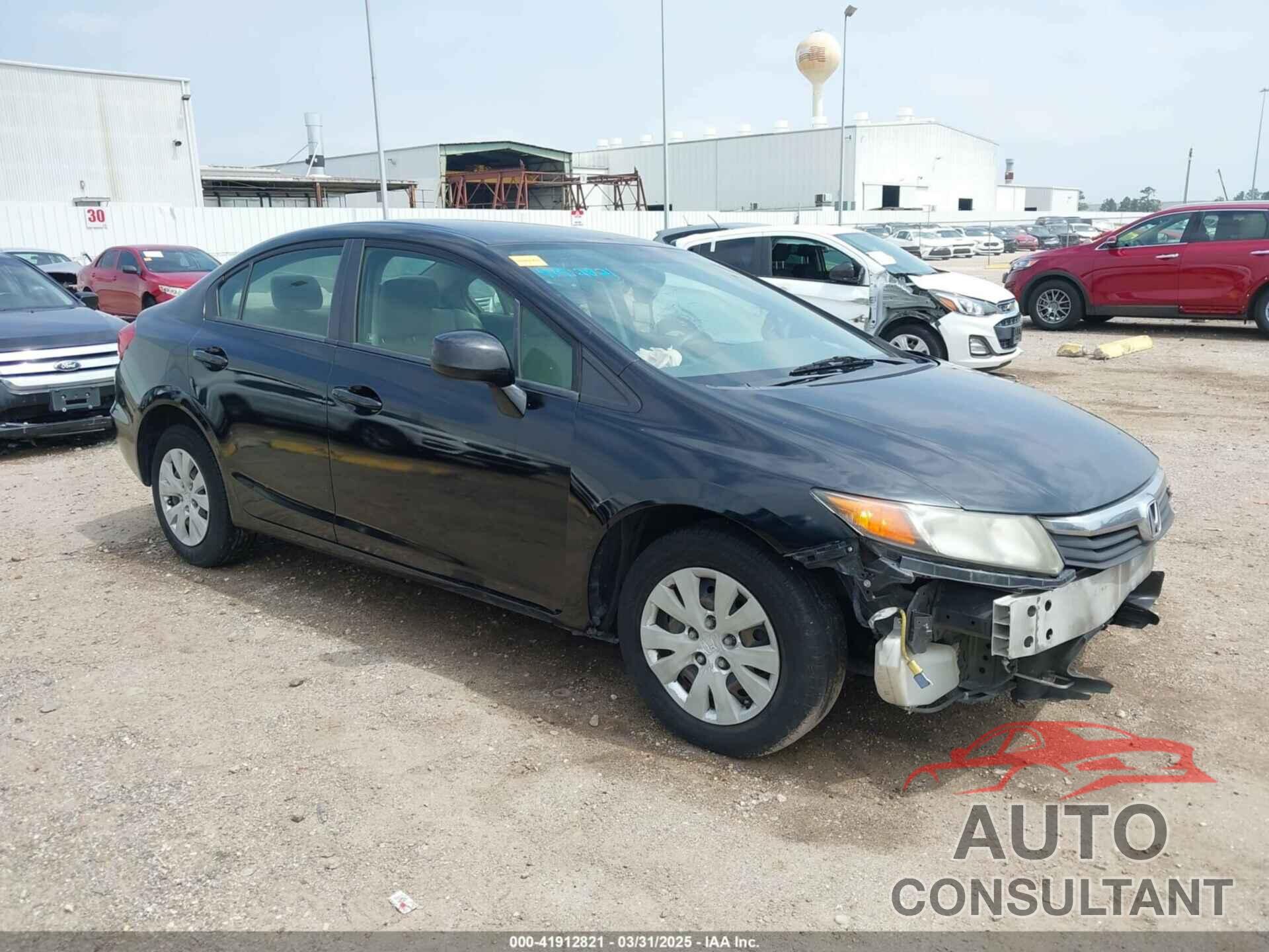HONDA CIVIC 2012 - JHMFB2F55CS005799