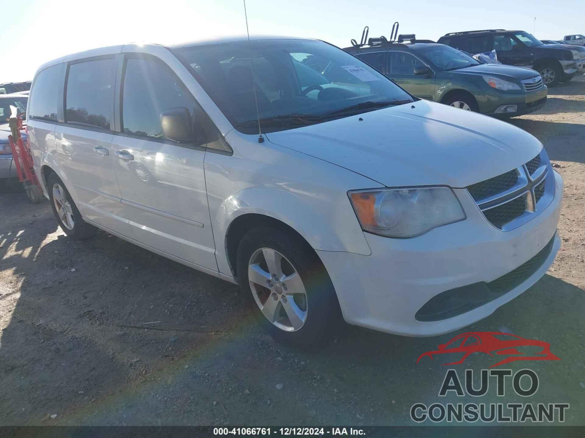 DODGE GRAND CARAVAN 2013 - 2C4RDGBG9DR600526