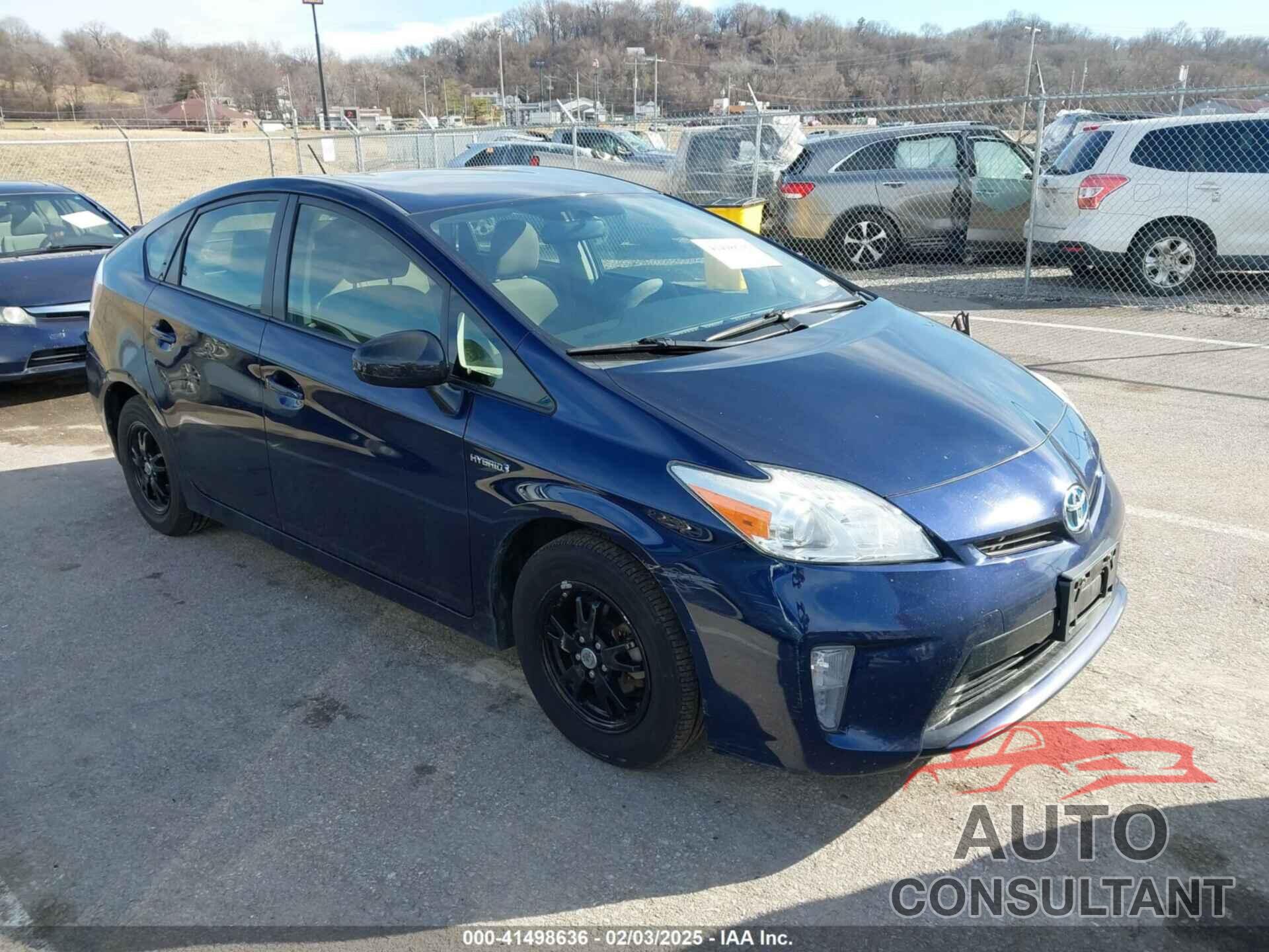 TOYOTA PRIUS 2013 - JTDKN3DU9D1623769