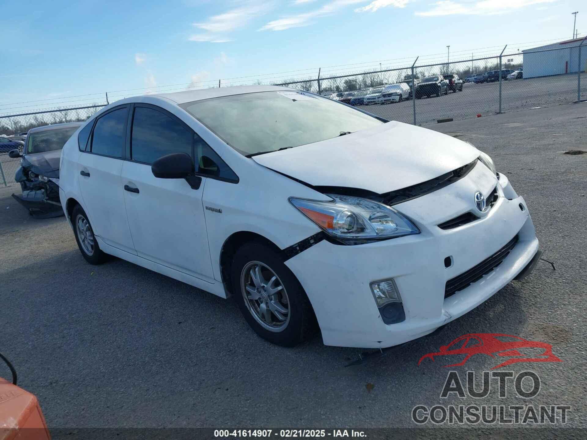 TOYOTA PRIUS 2011 - JTDKN3DU0B1382522