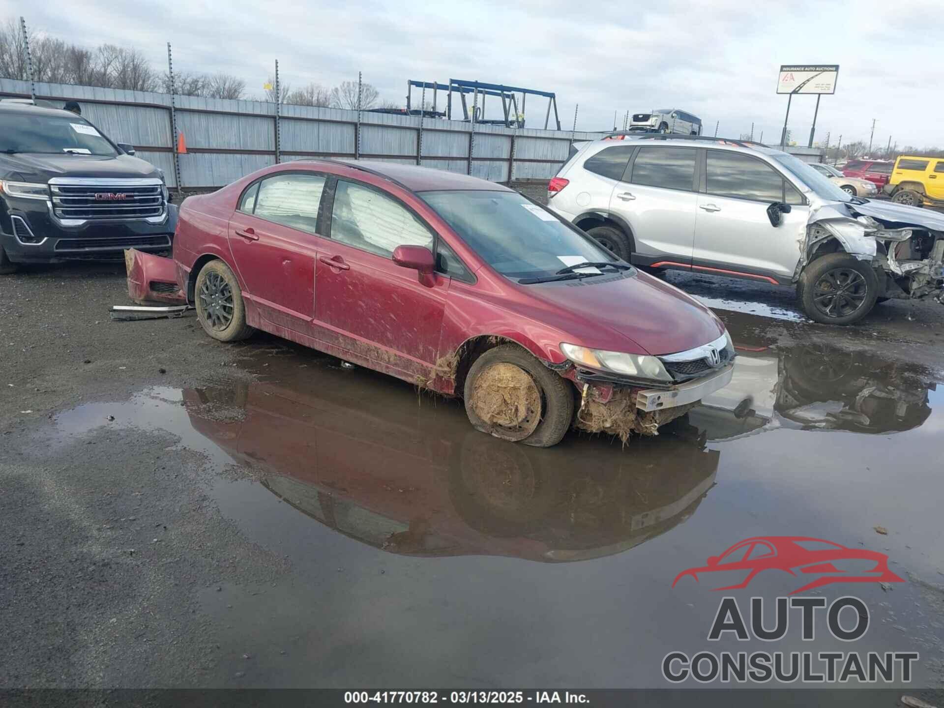 HONDA CIVIC 2010 - 19XFA1F51AE012859