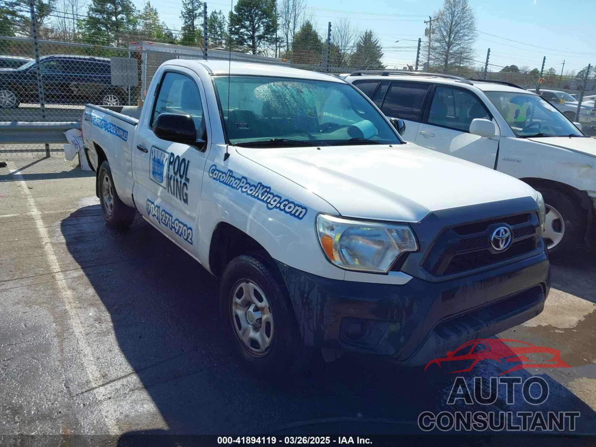 TOYOTA TACOMA 2012 - 5TFNX4CN5CX013824
