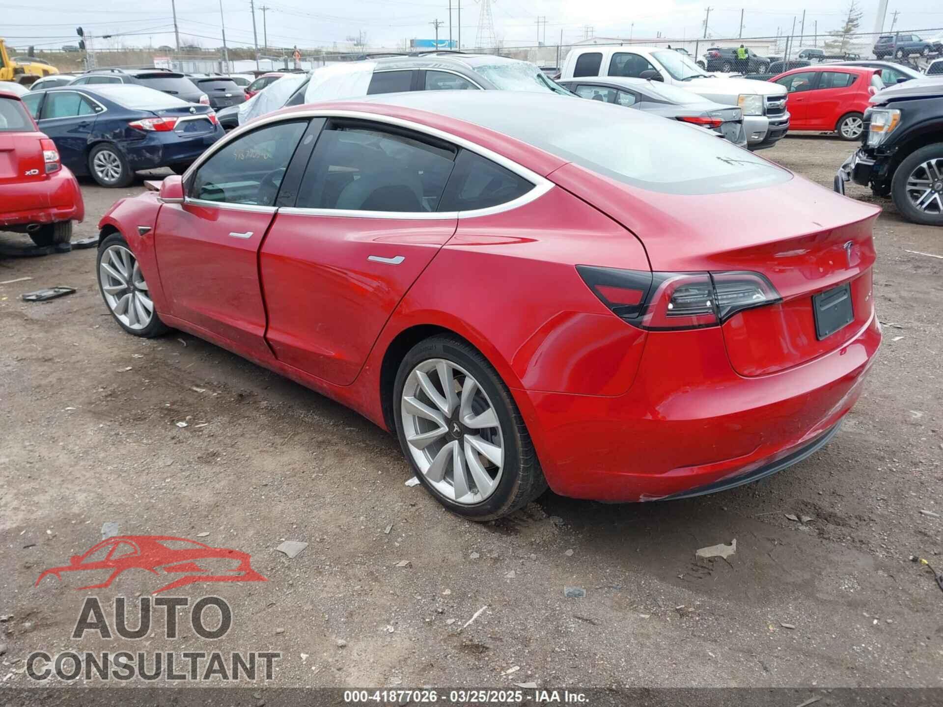 TESLA MODEL 3 2019 - 5YJ3E1EB9KF365960