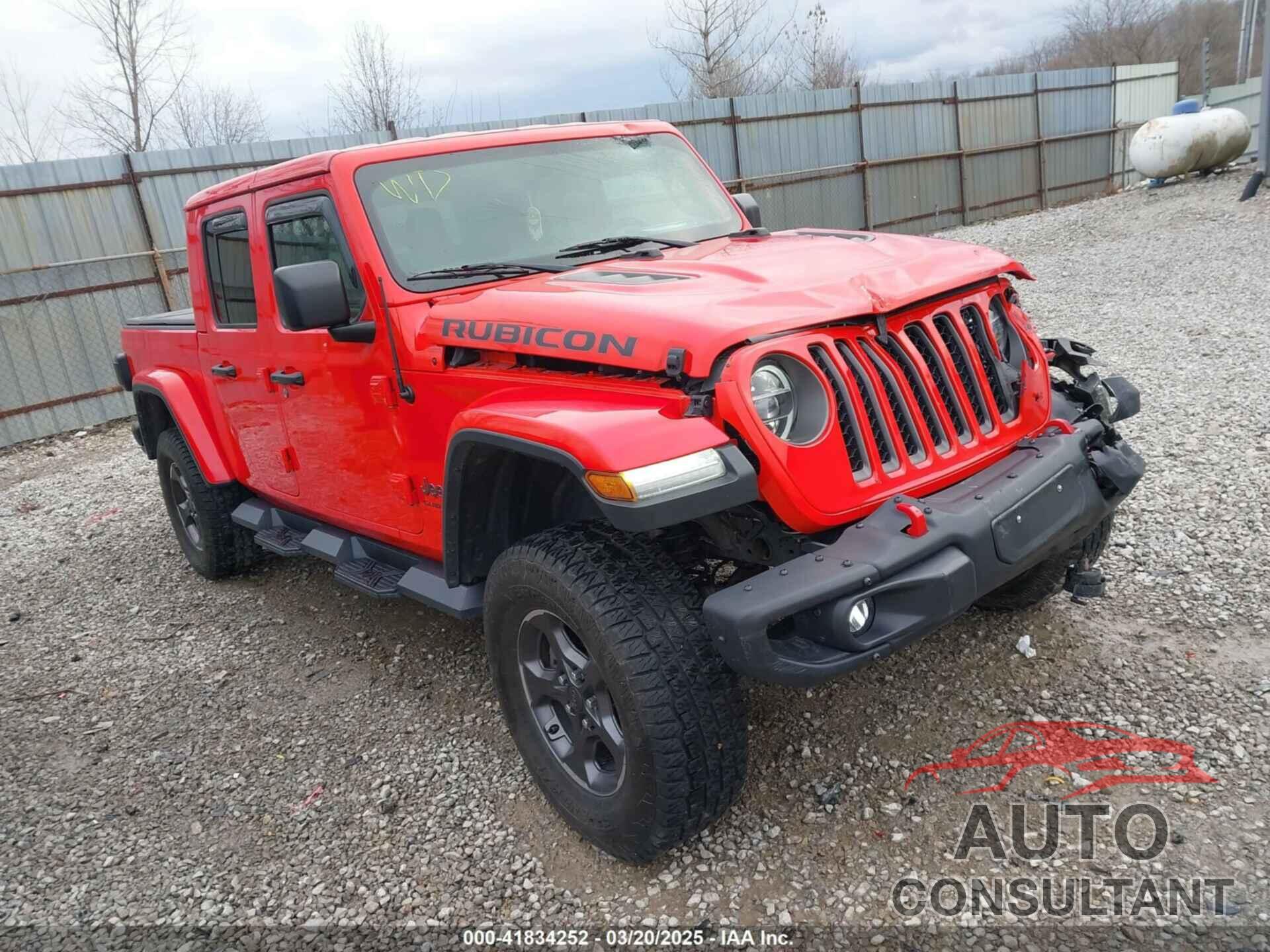 JEEP GLADIATOR 2020 - 1C6JJTBG1LL168379