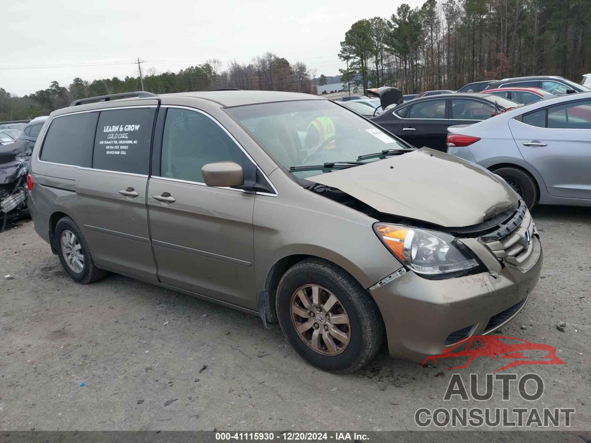 HONDA ODYSSEY 2010 - 5FNRL3H45AB091454