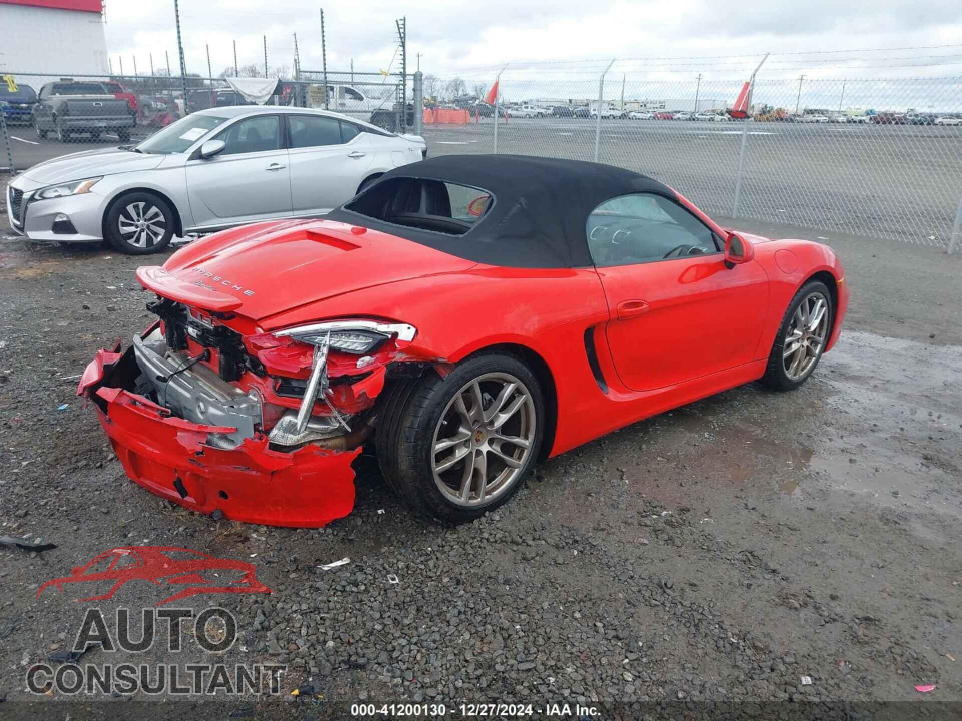 PORSCHE BOXSTER 2014 - WP0CA2A89ES120109