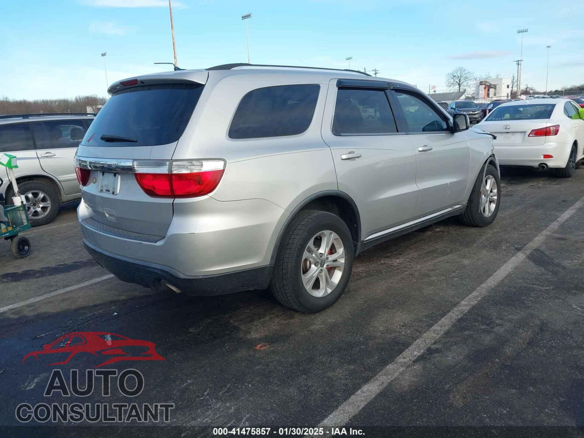 DODGE DURANGO 2012 - 1C4RDJAG1CC112693