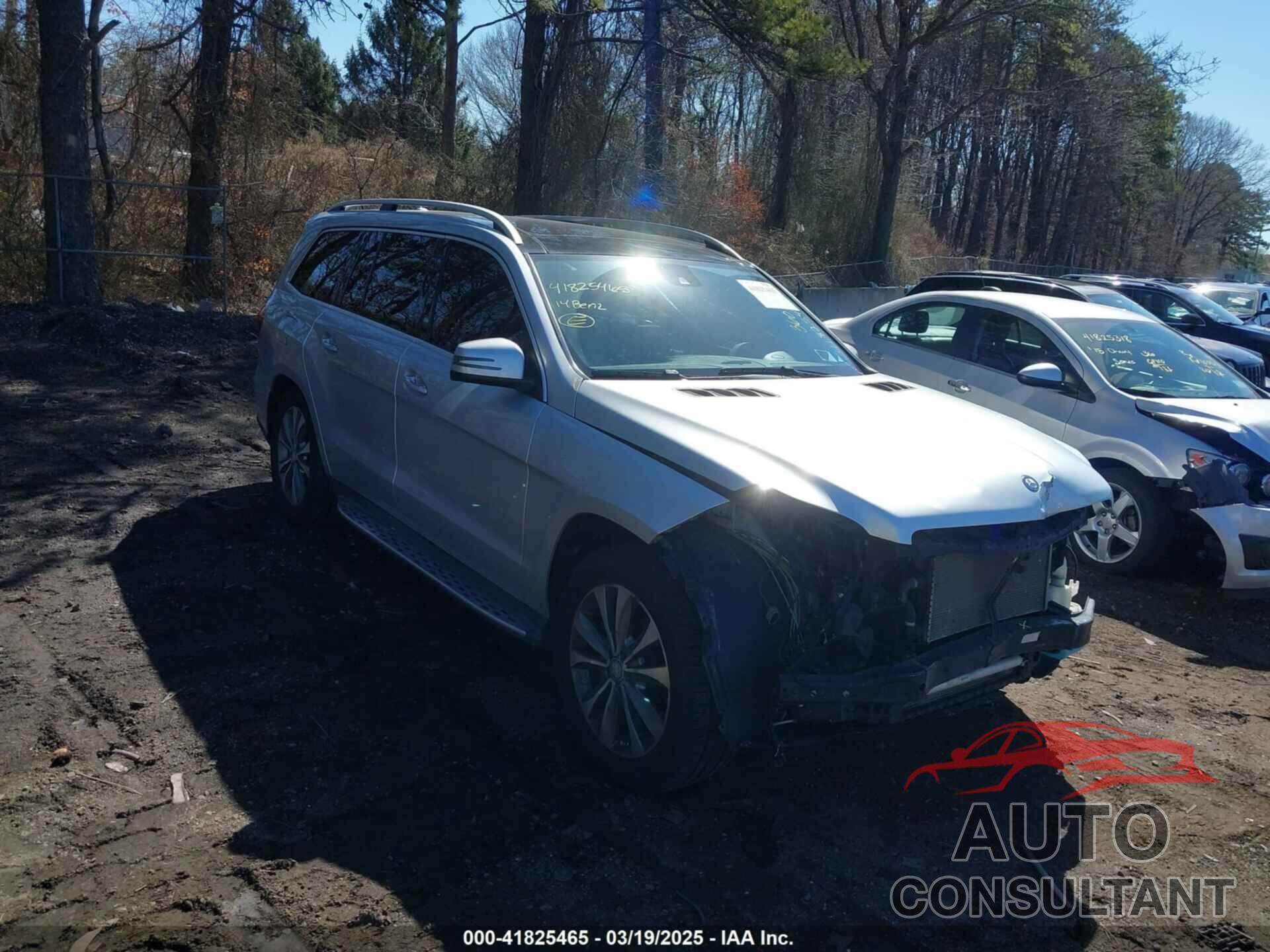 MERCEDES-BENZ GL 450 2014 - 4JGDF7CEXEA370157