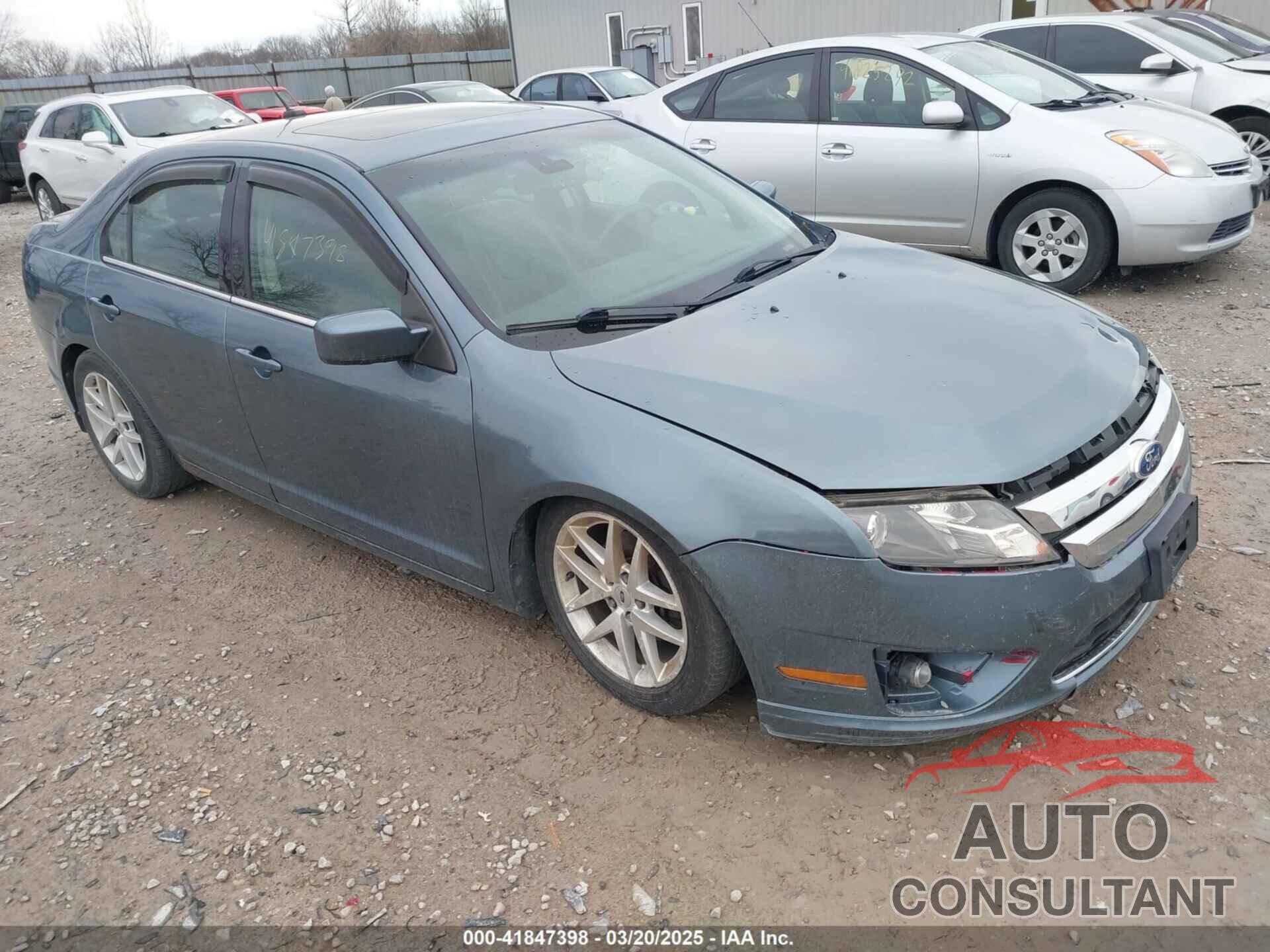 FORD FUSION 2012 - 3FAHP0JA4CR282563