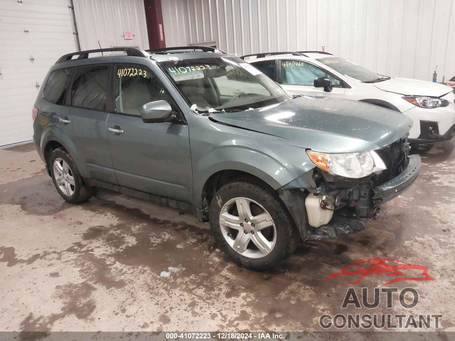 SUBARU FORESTER 2010 - JF2SH6CC4AH719573