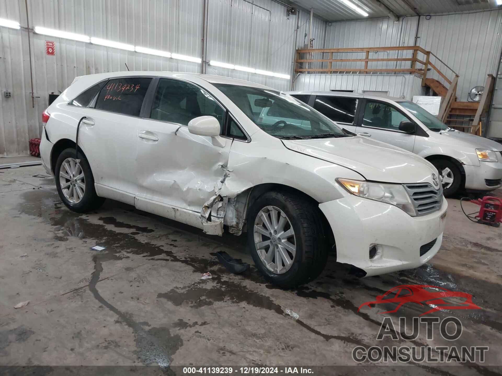 TOYOTA VENZA 2012 - 4T3ZA3BB2CU057031