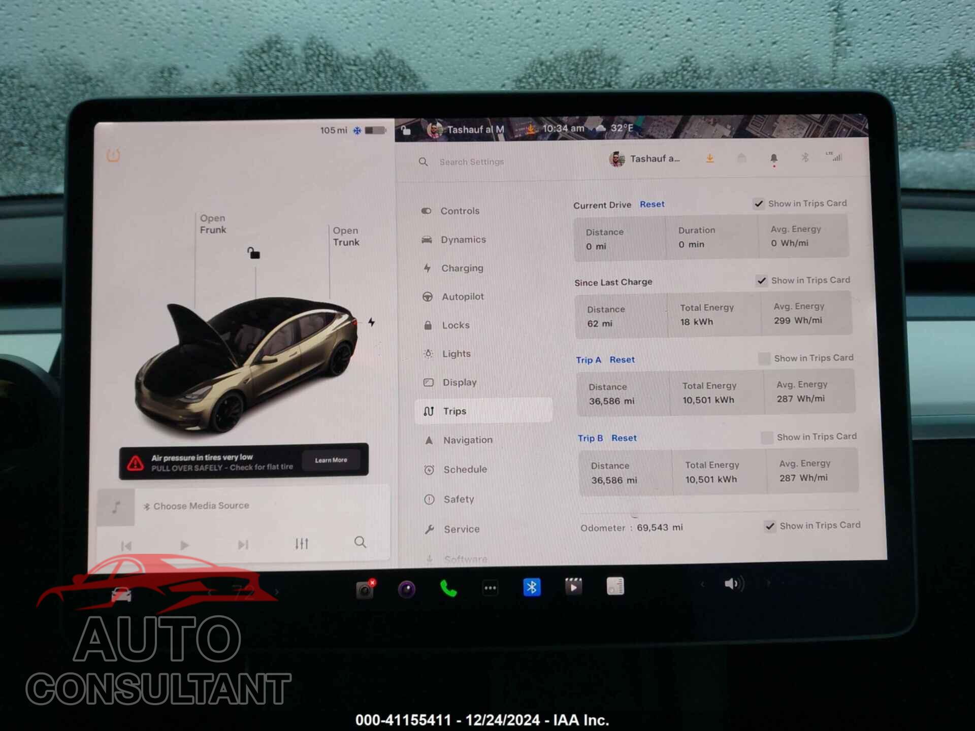 TESLA MODEL 3 2021 - 5YJ3E1EC1MF063414
