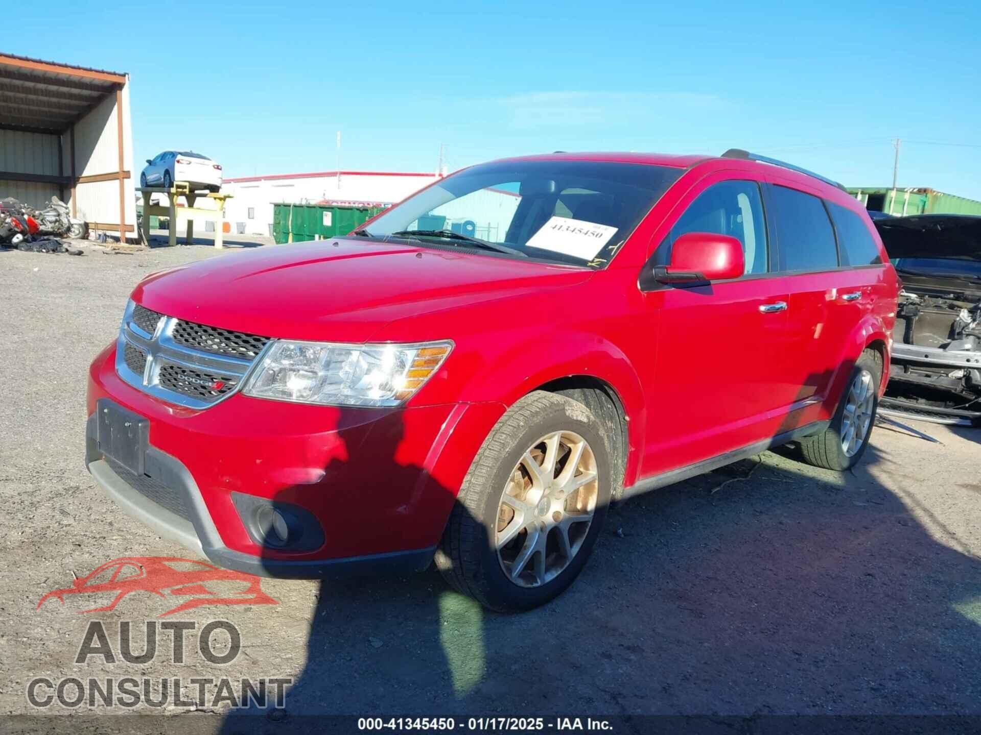 DODGE JOURNEY 2013 - 3C4PDCDG2DT600829