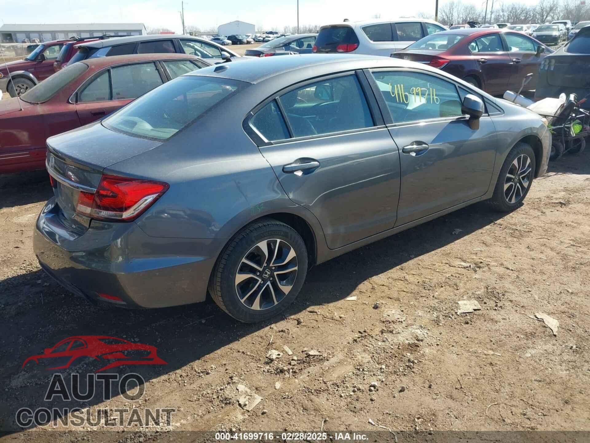 HONDA CIVIC 2013 - 19XFB2F99DE054285