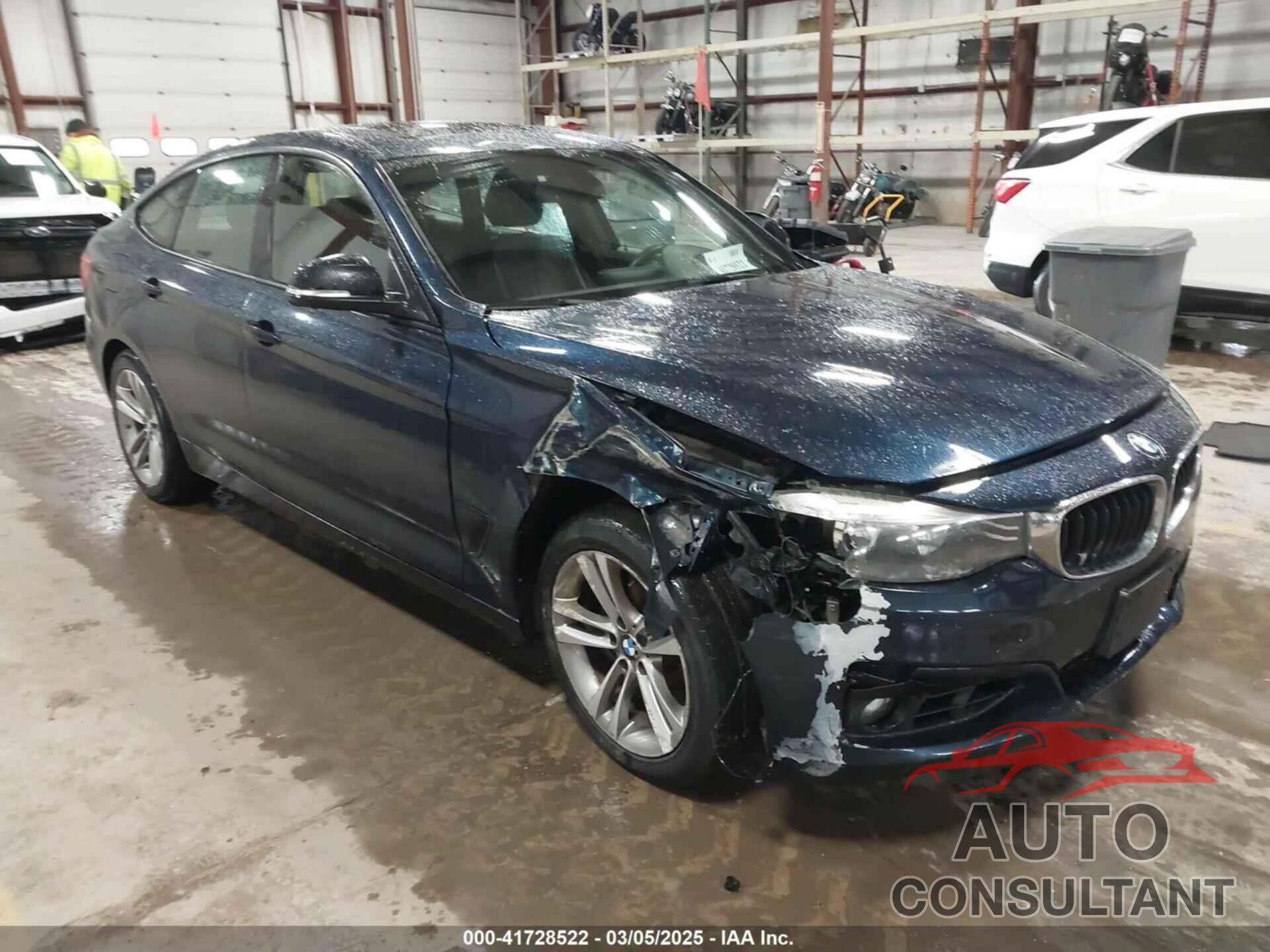 BMW 328I GRAN TURISMO 2014 - WBA3X5C5XED557668