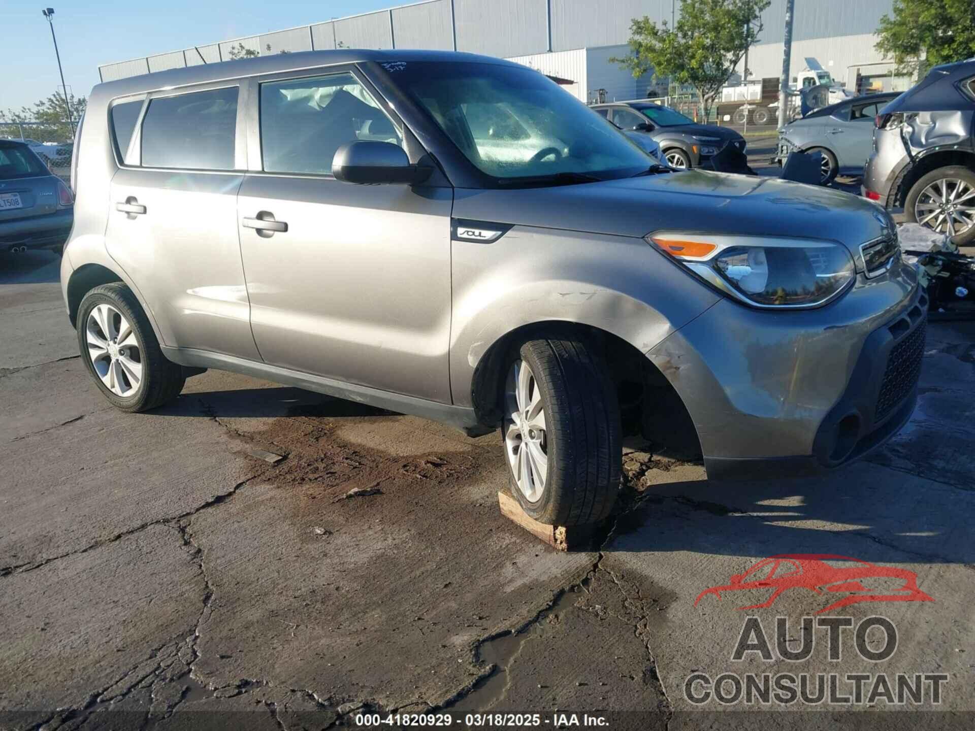 KIA SOUL 2015 - KNDJP3A50F7166563