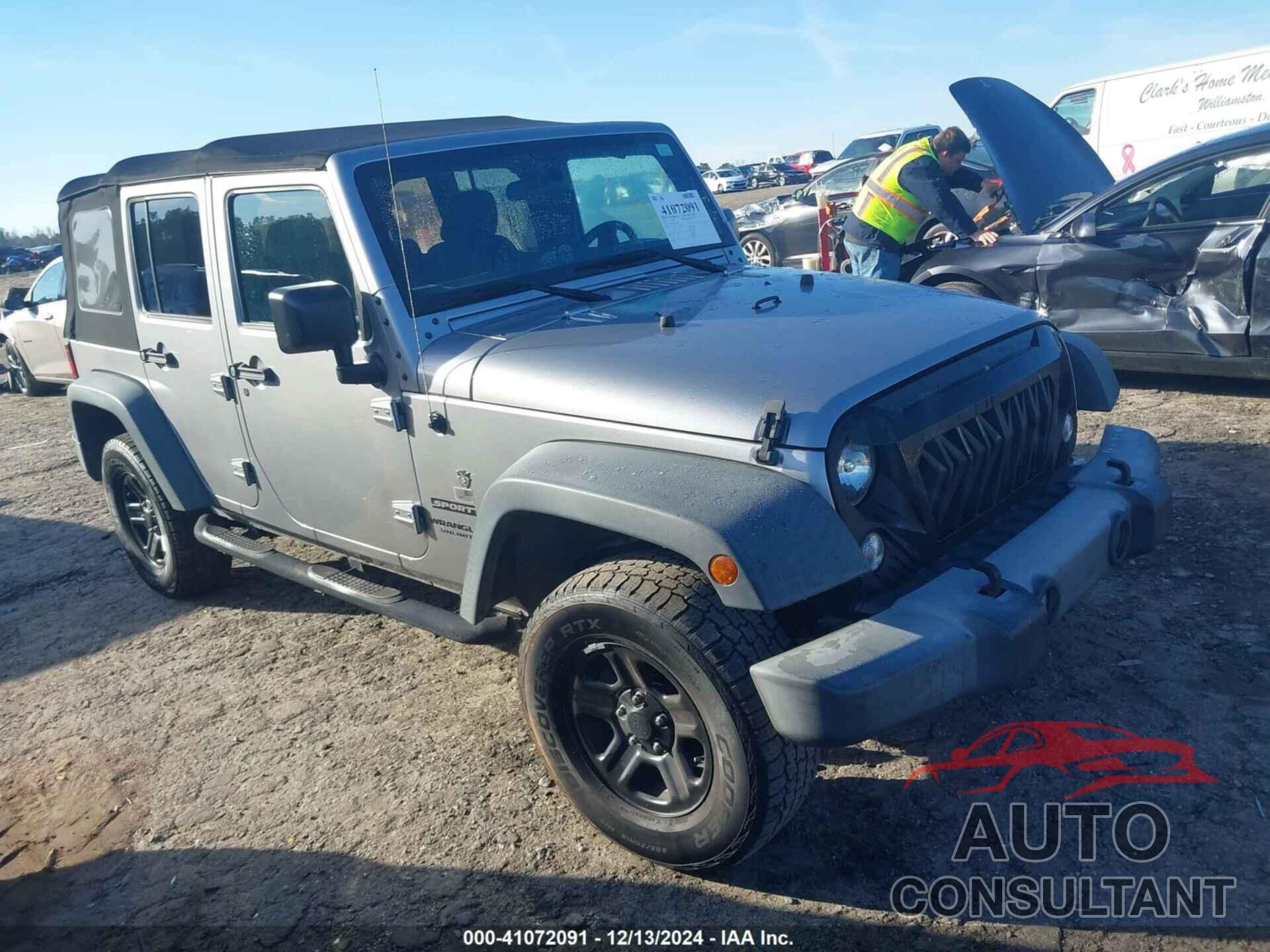 JEEP WRANGLER UNLIMITED 2016 - 1C4BJWDG2GL339609