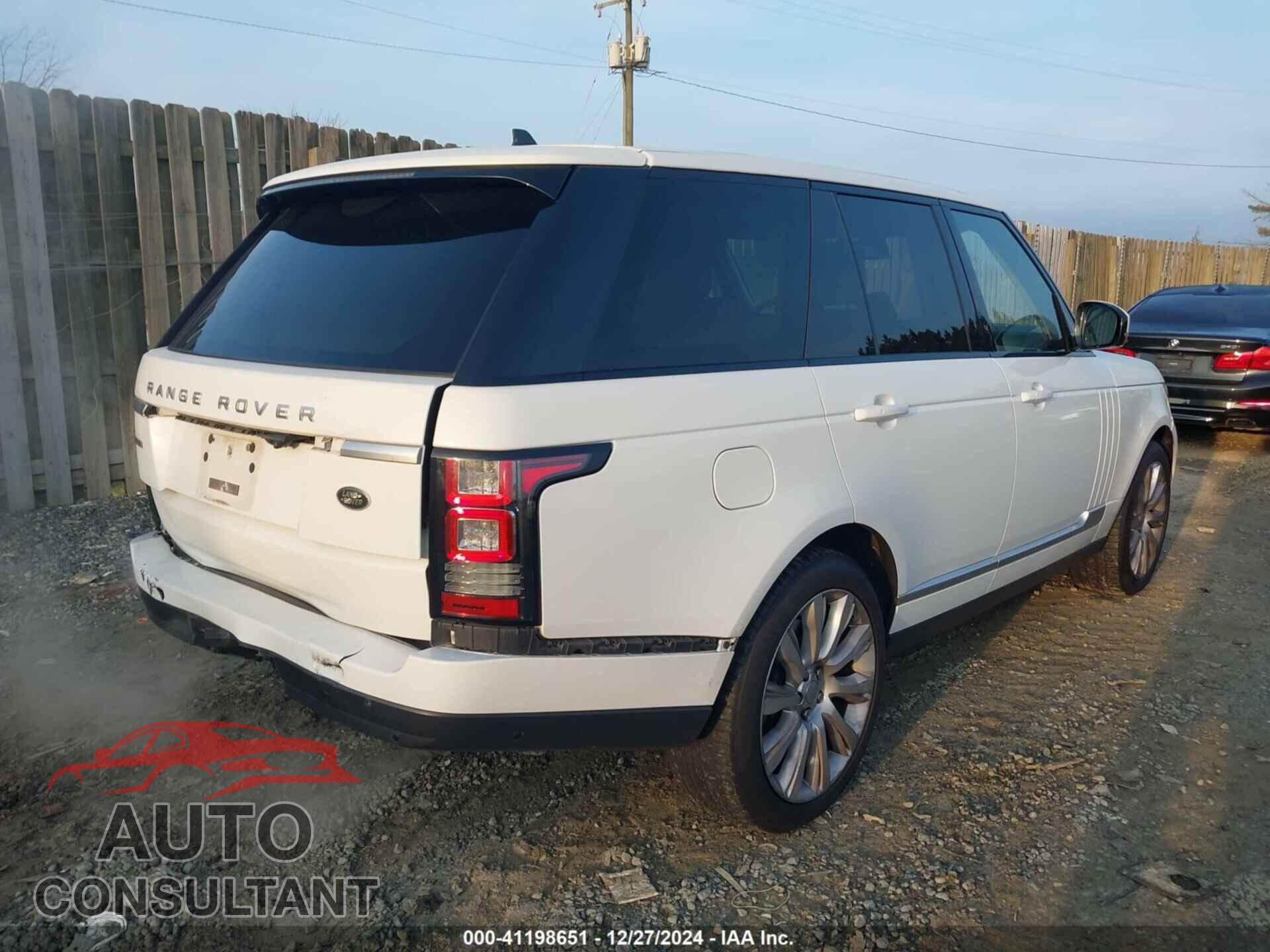 LAND ROVER RANGE ROVER 2016 - SALGS2EF4GA285056