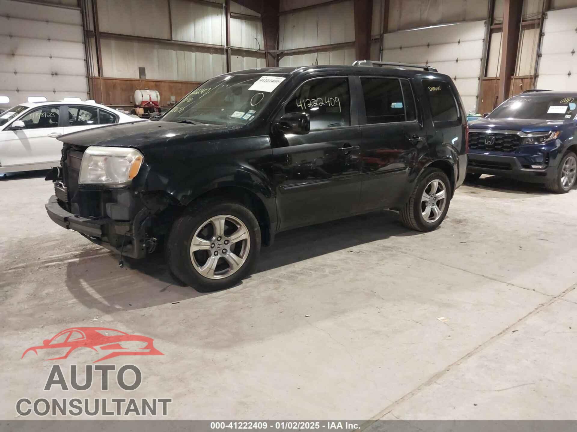 HONDA PILOT 2012 - 5FNYF4H51CB007702
