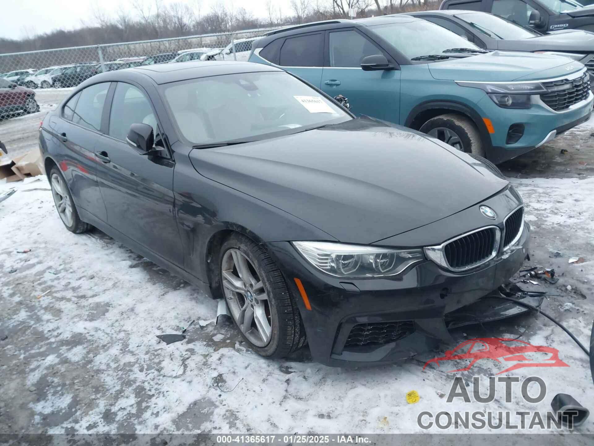 BMW 435I GRAN COUPE 2015 - WBA4B3C55FGV48206