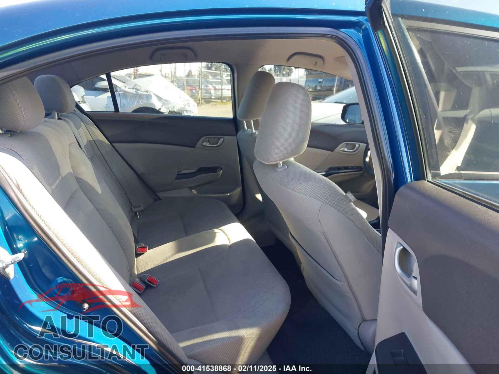 HONDA CIVIC 2012 - 2HGFB2F56CH544457