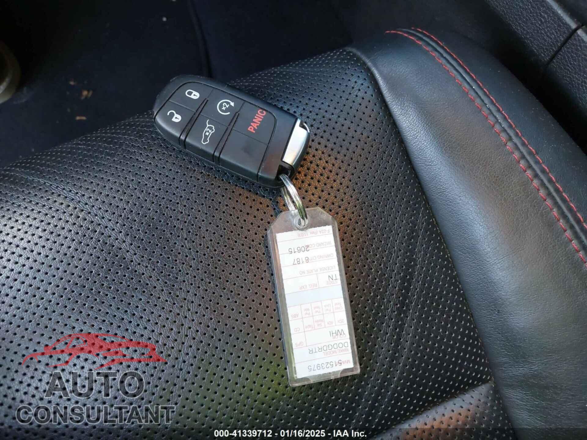 DODGE DURANGO 2023 - 1C4SDHCTXPC567522