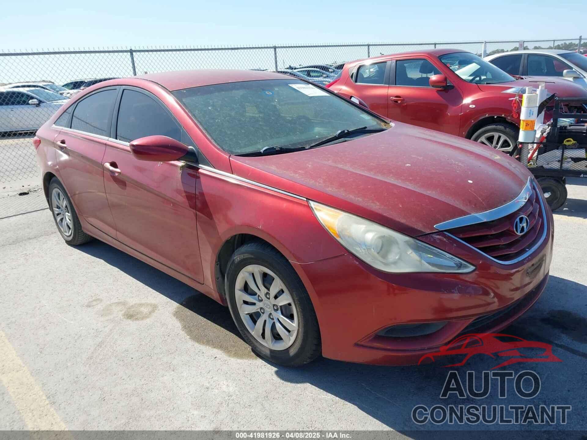 HYUNDAI SONATA 2013 - 5NPEB4AC3DH541486
