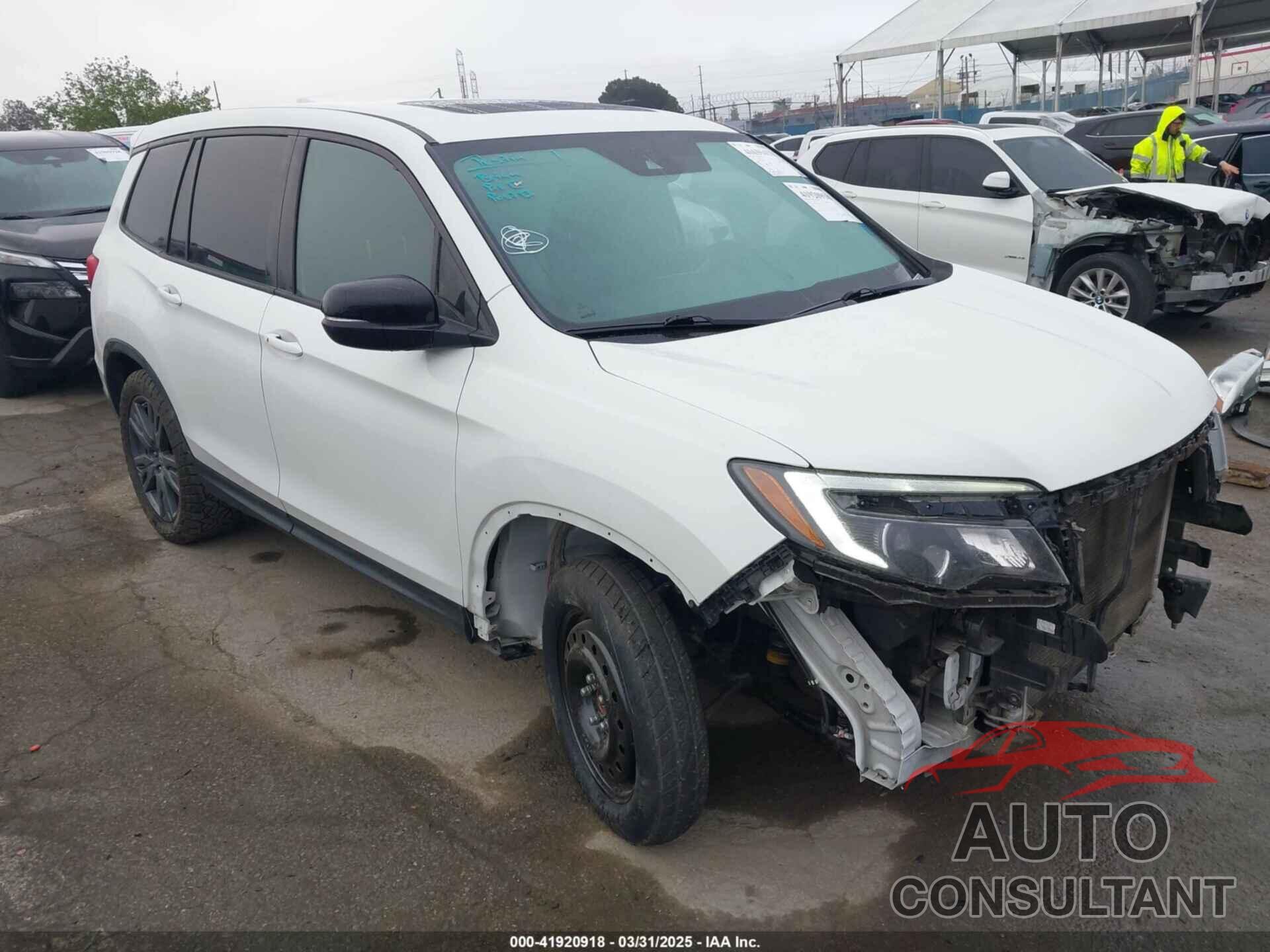 HONDA PASSPORT 2021 - 5FNYF7H58MB008459