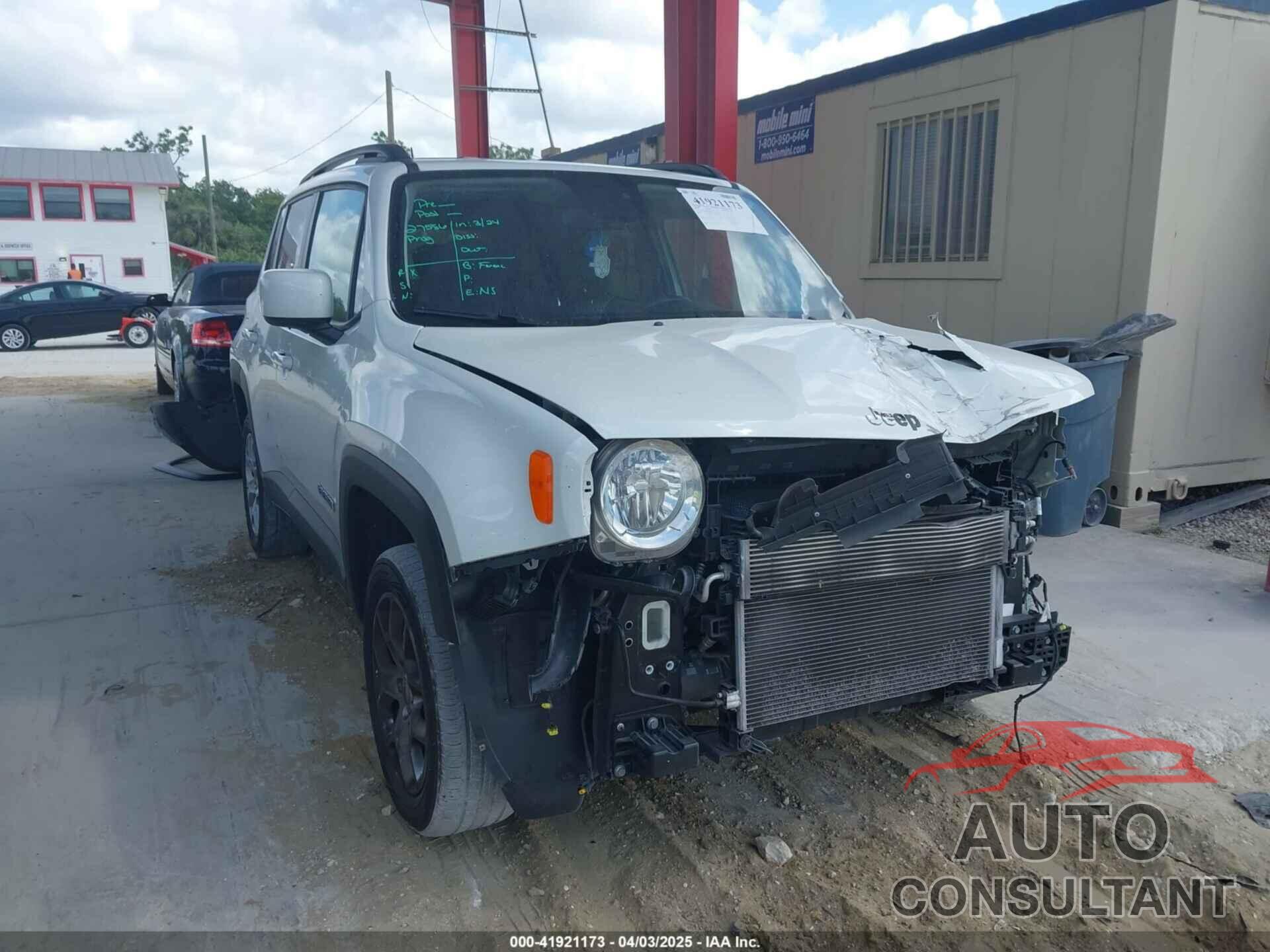 JEEP RENEGADE 2018 - ZACCJBBB1JPG72598
