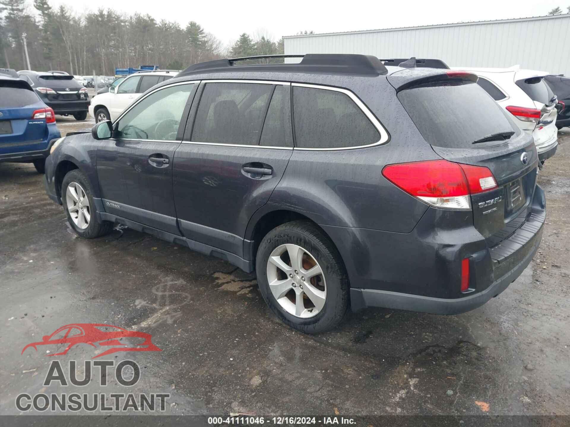 SUBARU OUTBACK 2013 - 4S4BRBLC7D3243207