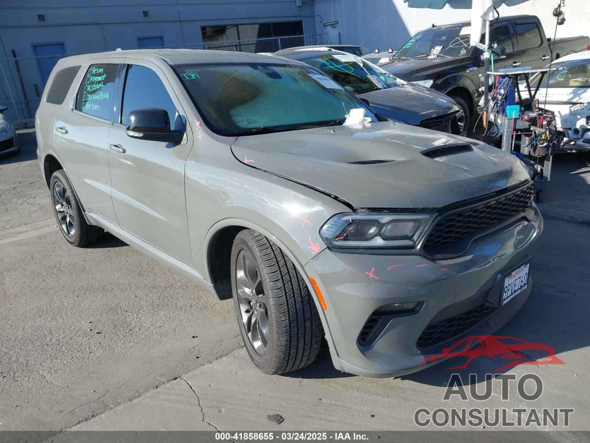 DODGE DURANGO 2021 - 1C4RDHDG8MC554523