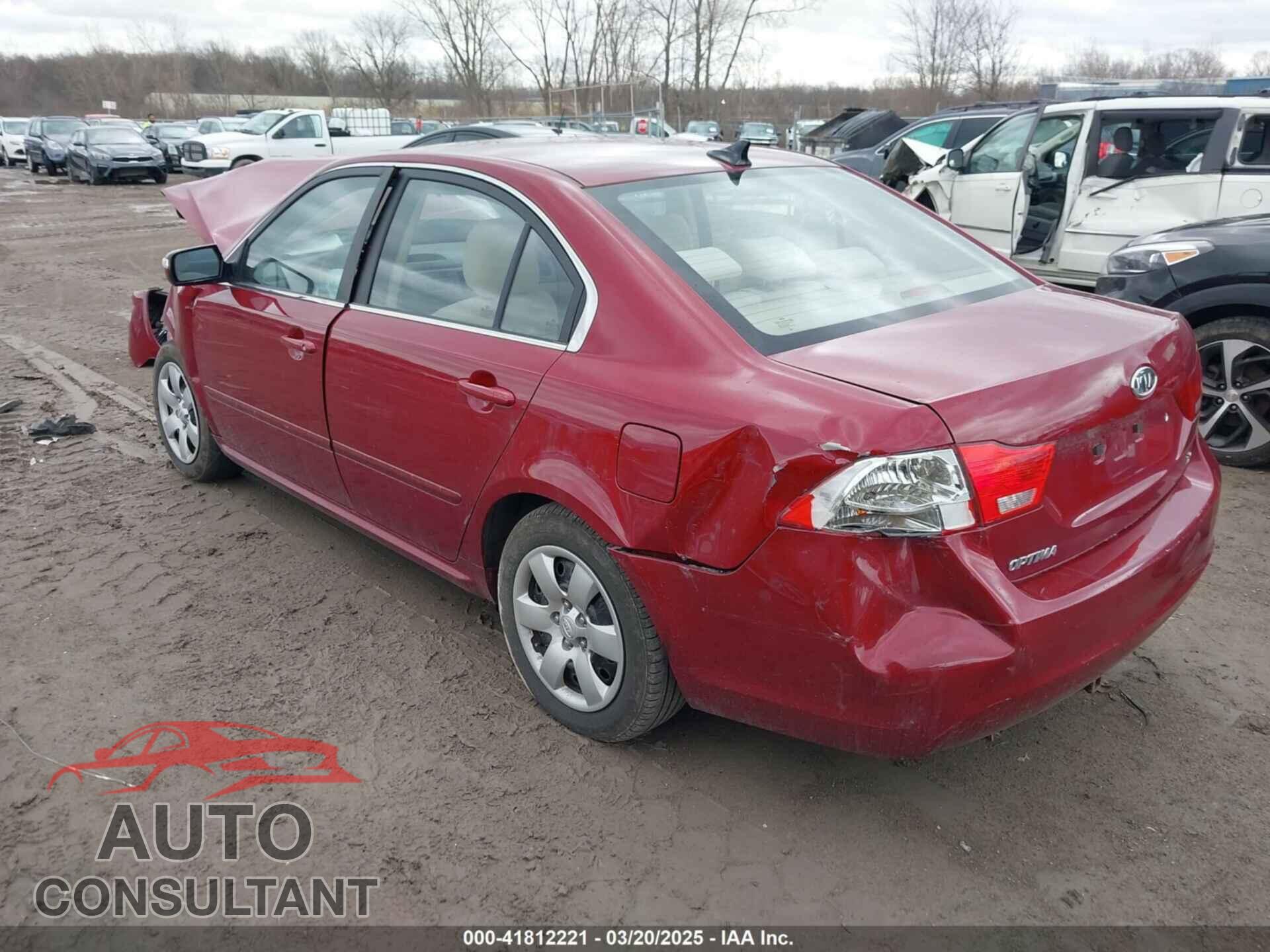 KIA OPTIMA 2009 - KNAGE228295292892