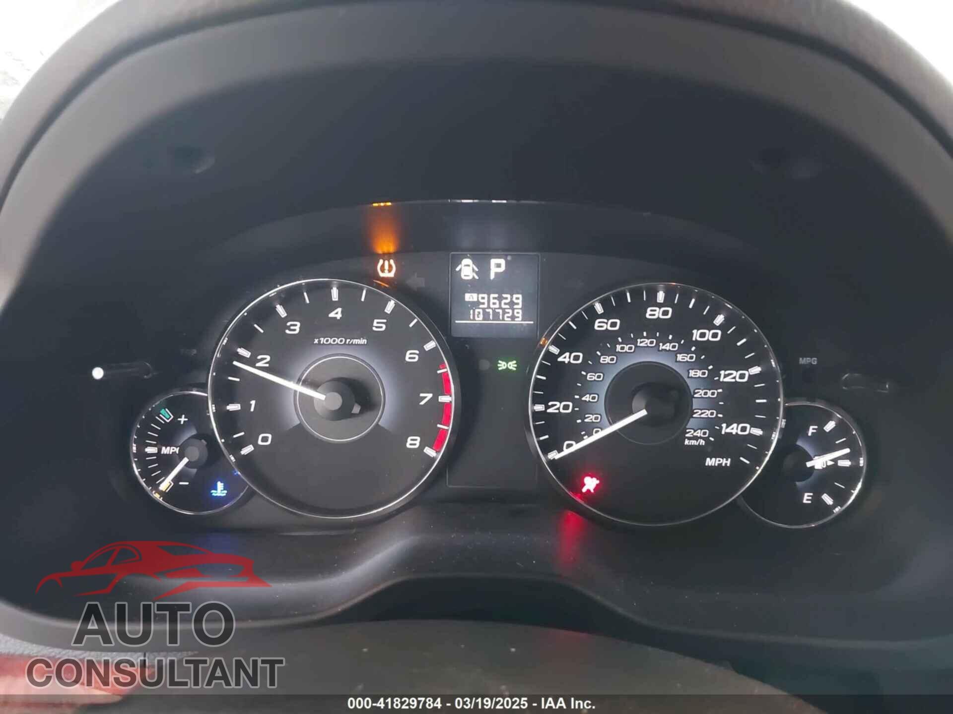 SUBARU OUTBACK 2012 - 4S4BRBKC2C3254308