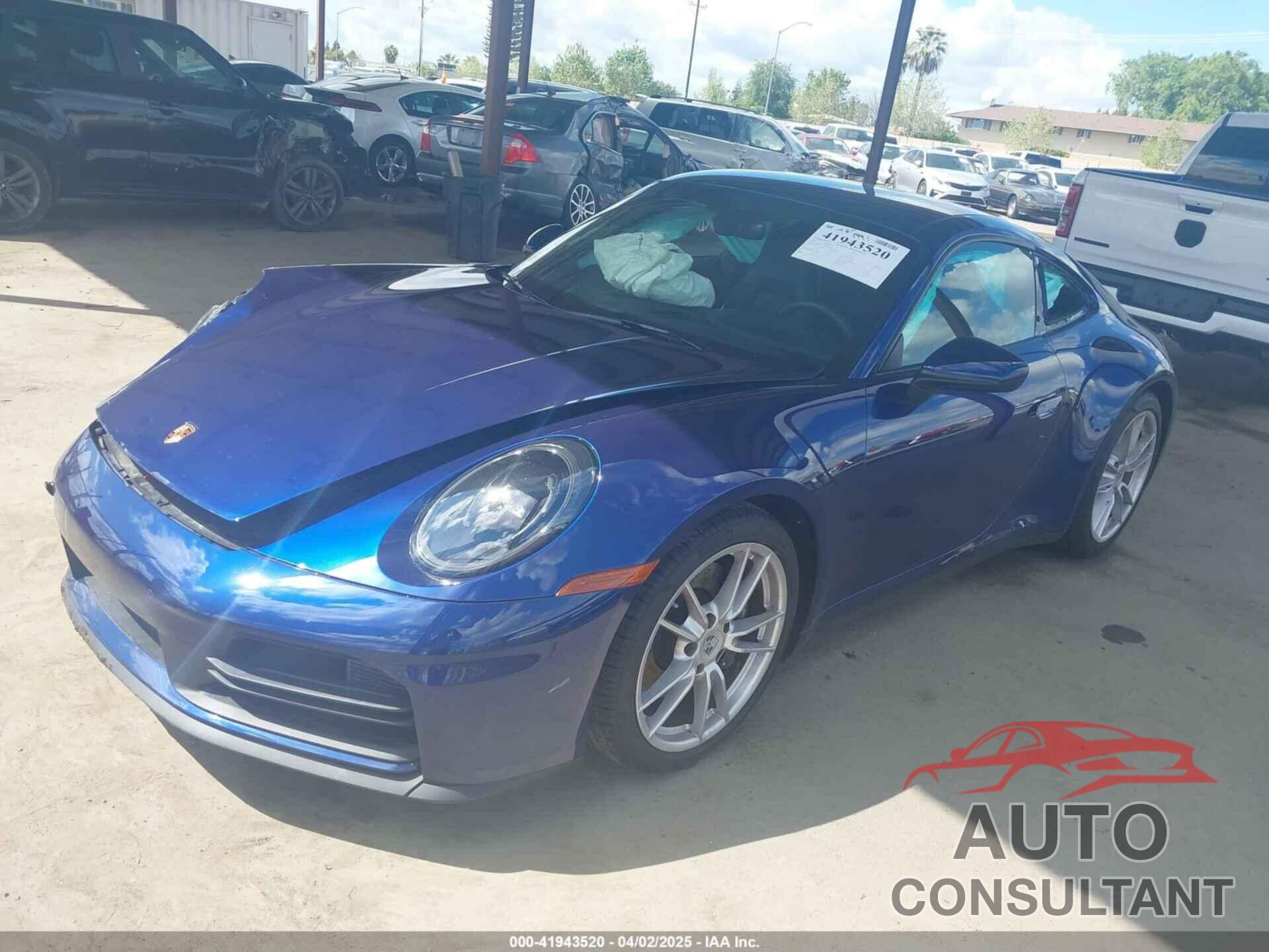 PORSCHE 911 2025 - WP0AA2A90SS207621