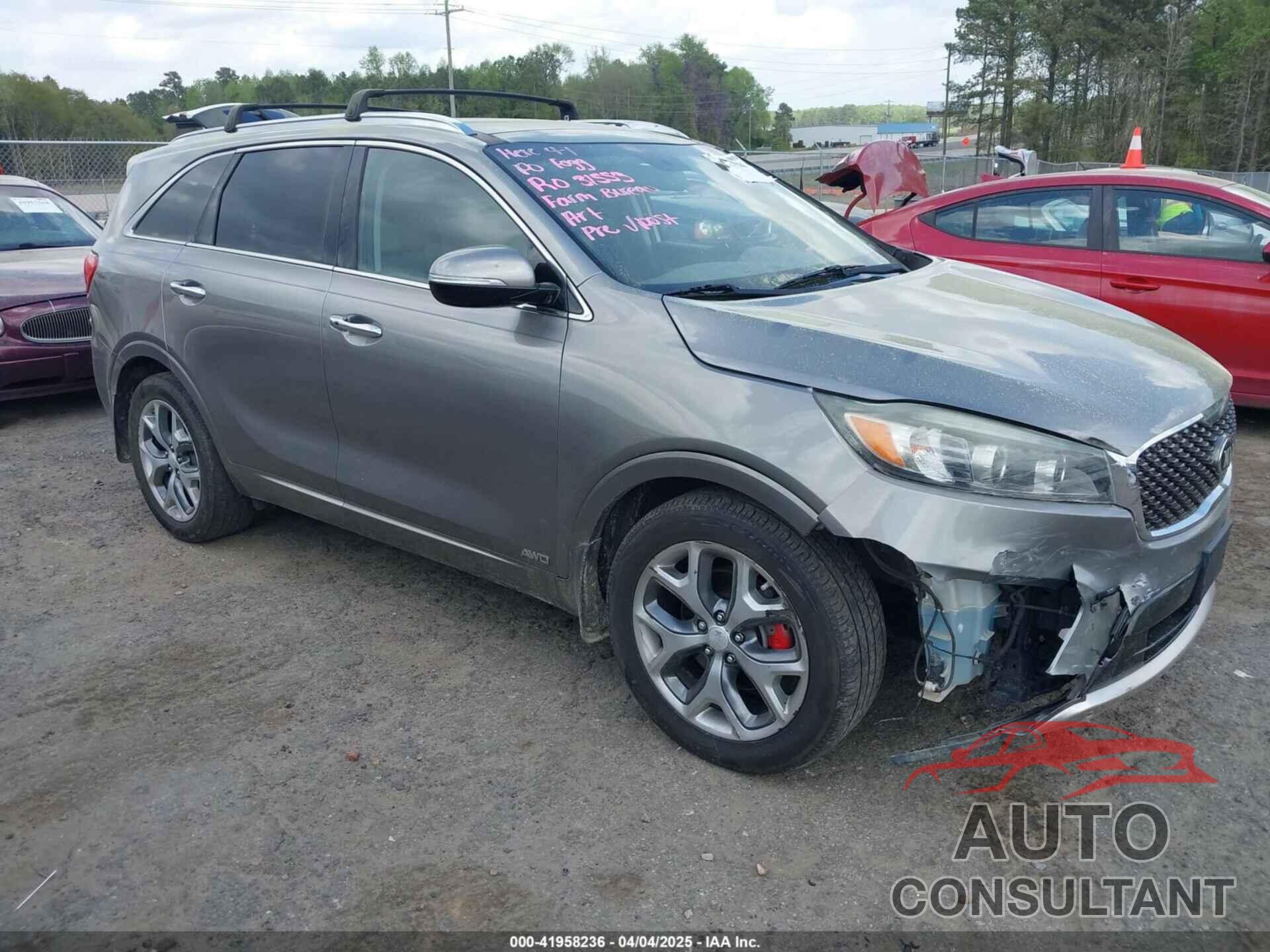 KIA SORENTO 2017 - 5XYPKDA50HG272421