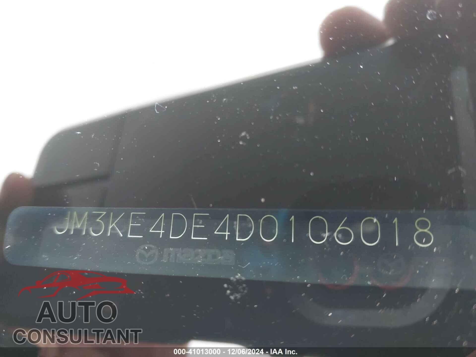 MAZDA CX-5 2013 - JM3KE4DE4D0106018