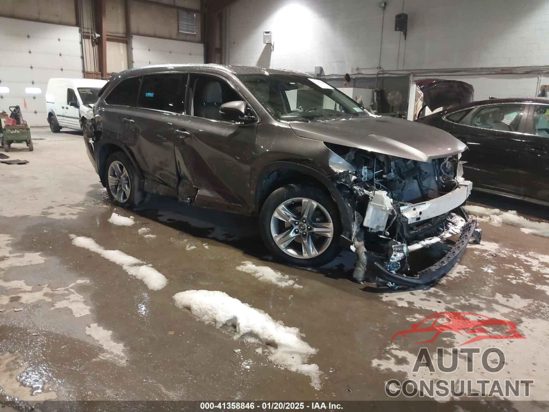 TOYOTA HIGHLANDER 2016 - 5TDDKRFH8GS322275
