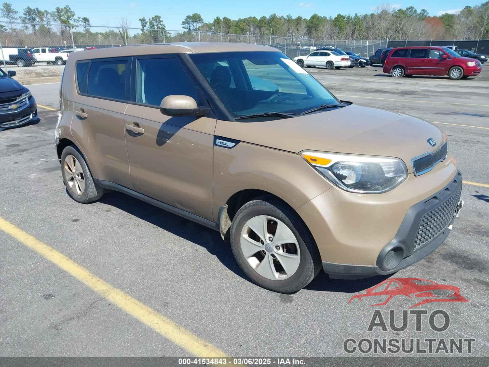 KIA SOUL 2015 - KNDJN2A29F7178409