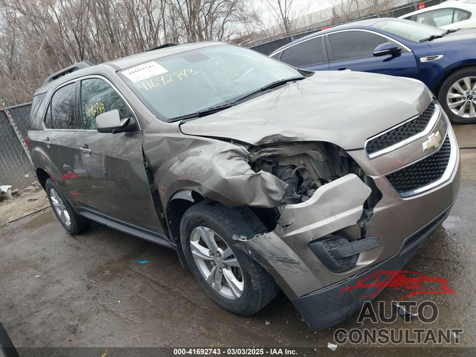 CHEVROLET EQUINOX 2012 - 2GNALDEK6C6276621