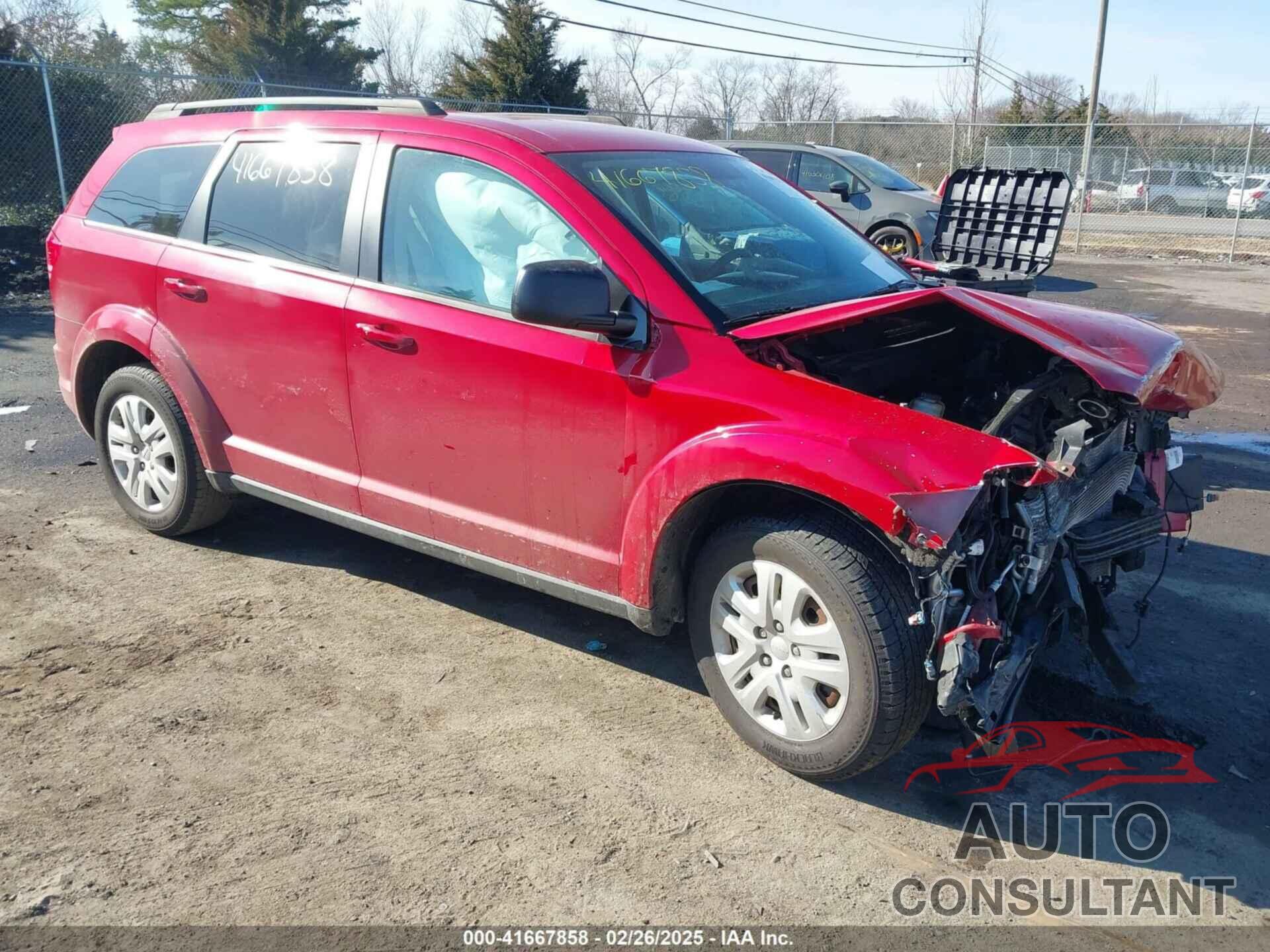 DODGE JOURNEY 2018 - 3C4PDCABXJT208623
