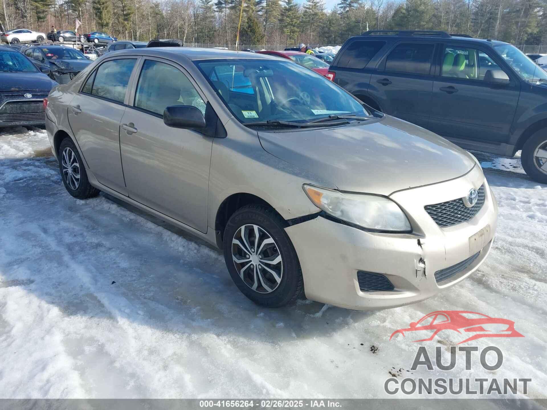 TOYOTA COROLLA 2009 - 1NXBU40E69Z023252