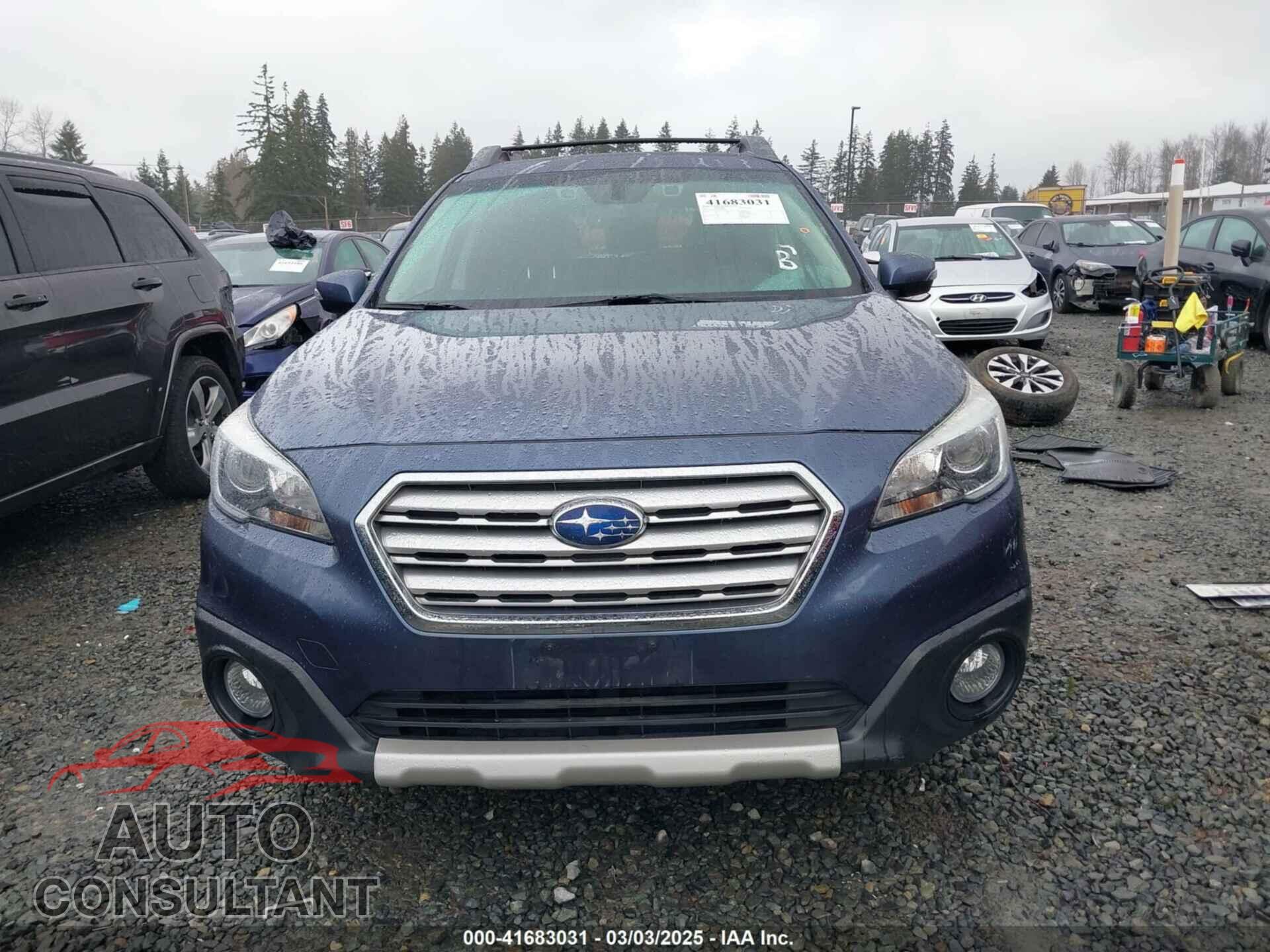 SUBARU OUTBACK 2017 - 4S4BSANC3H3204079