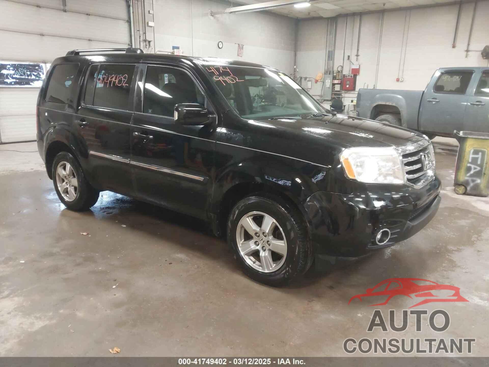 HONDA PILOT 2012 - 5FNYF4H91CB067014