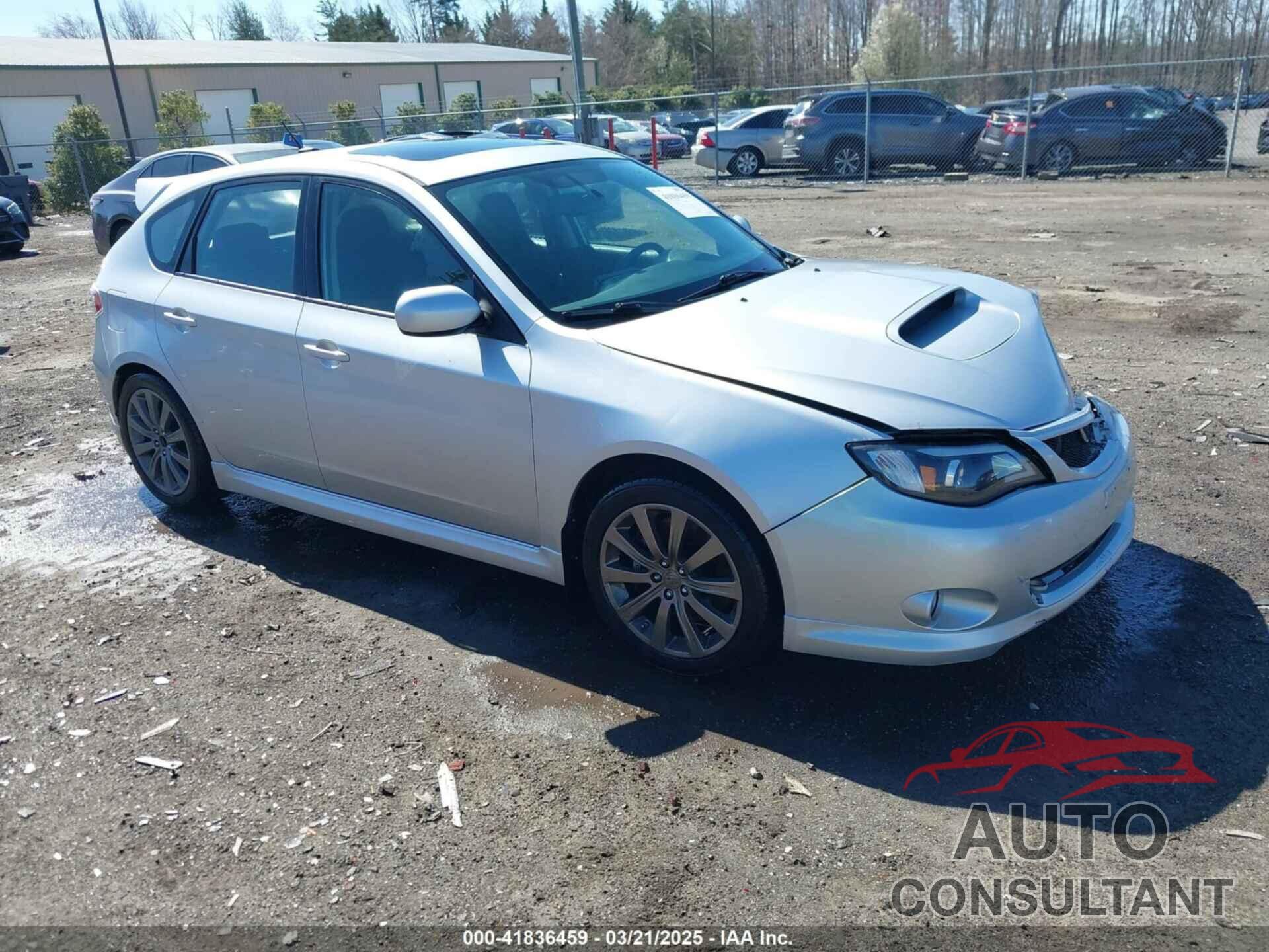 SUBARU IMPREZA 2009 - JF1GH76689G813687