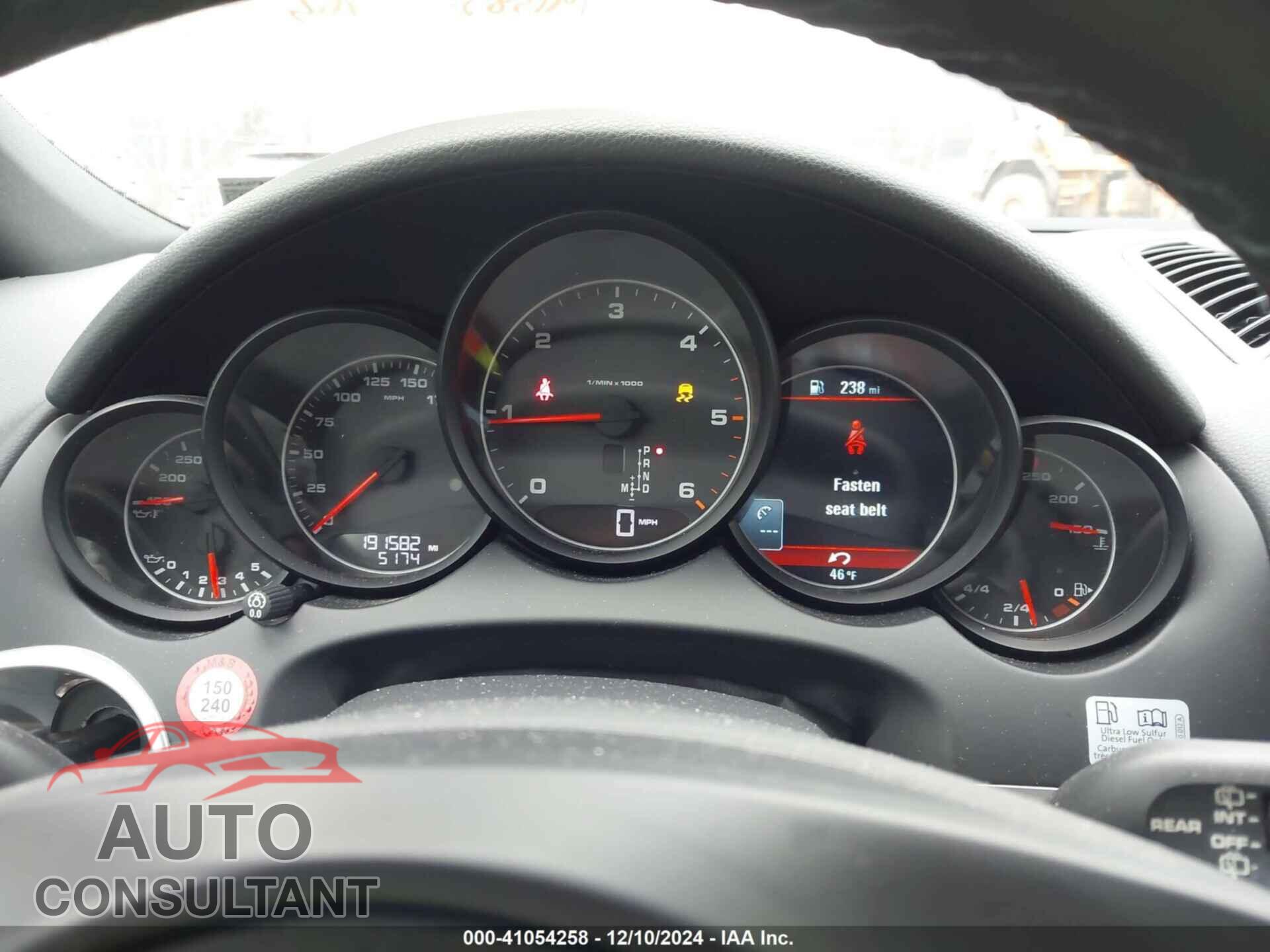 PORSCHE CAYENNE 2014 - WP1AF2A2XELA41626