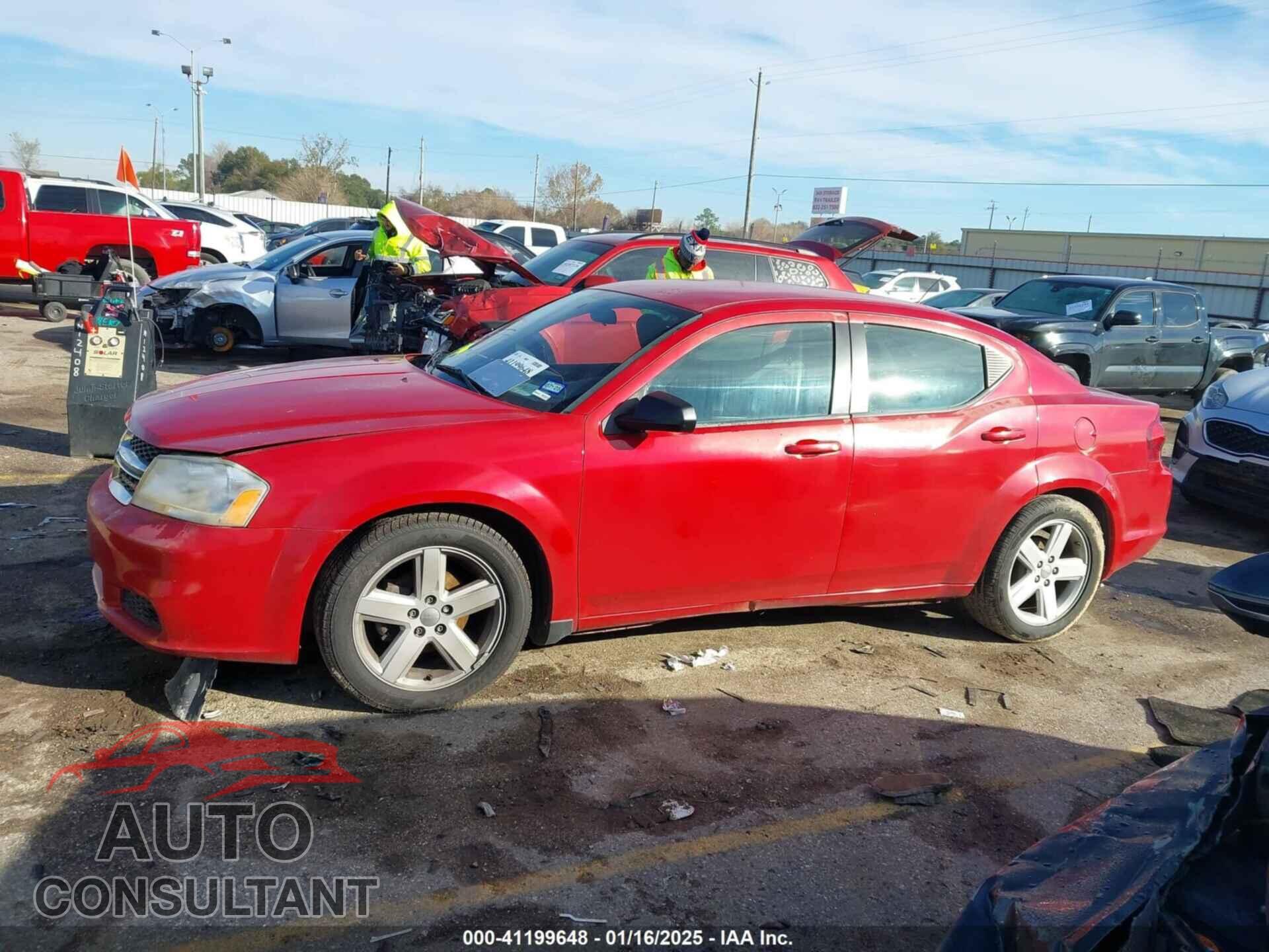 DODGE AVENGER 2013 - 1C3CDZAB3DN625964