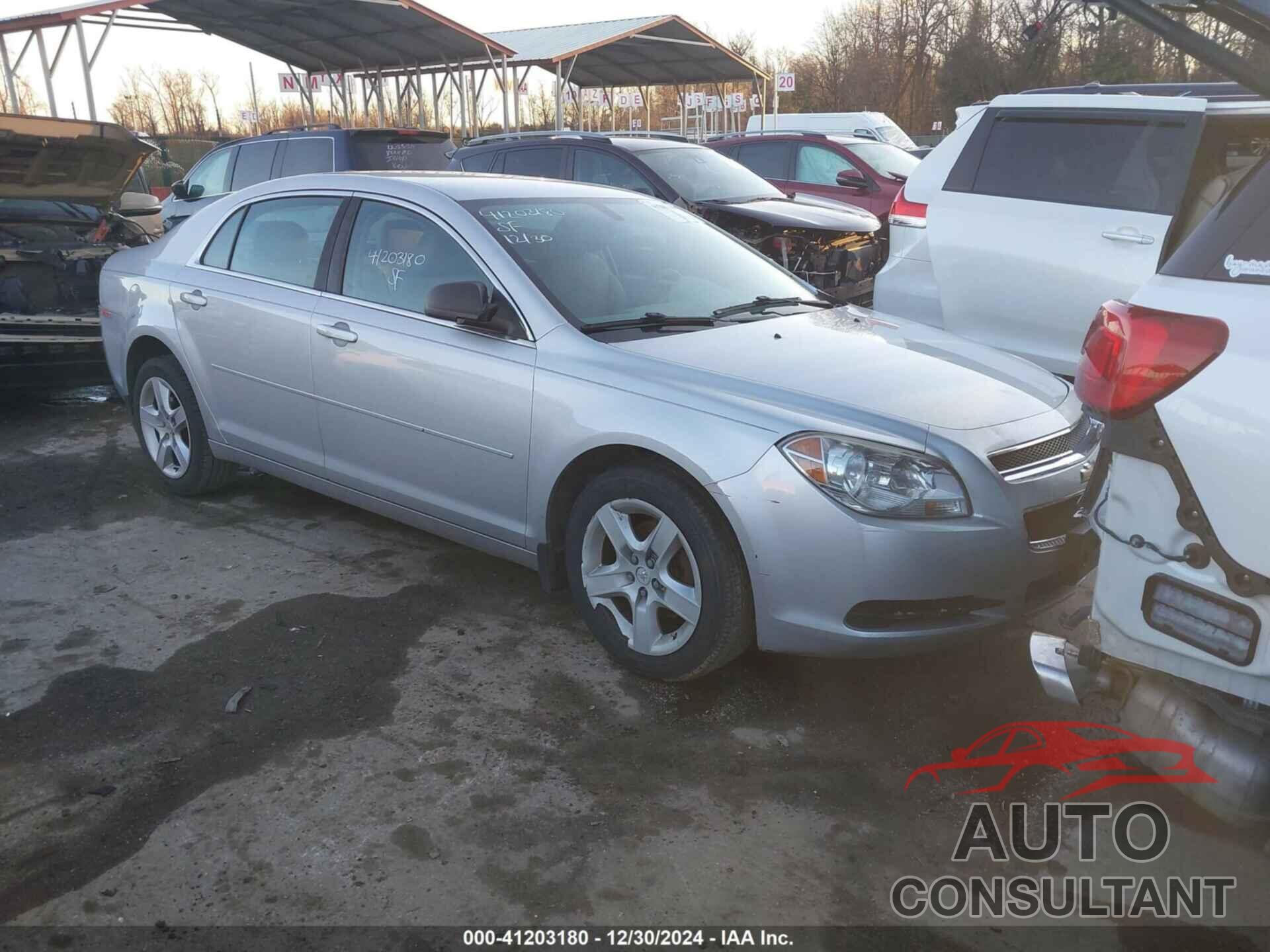 CHEVROLET MALIBU 2012 - 1G1ZB5E0XCF201809