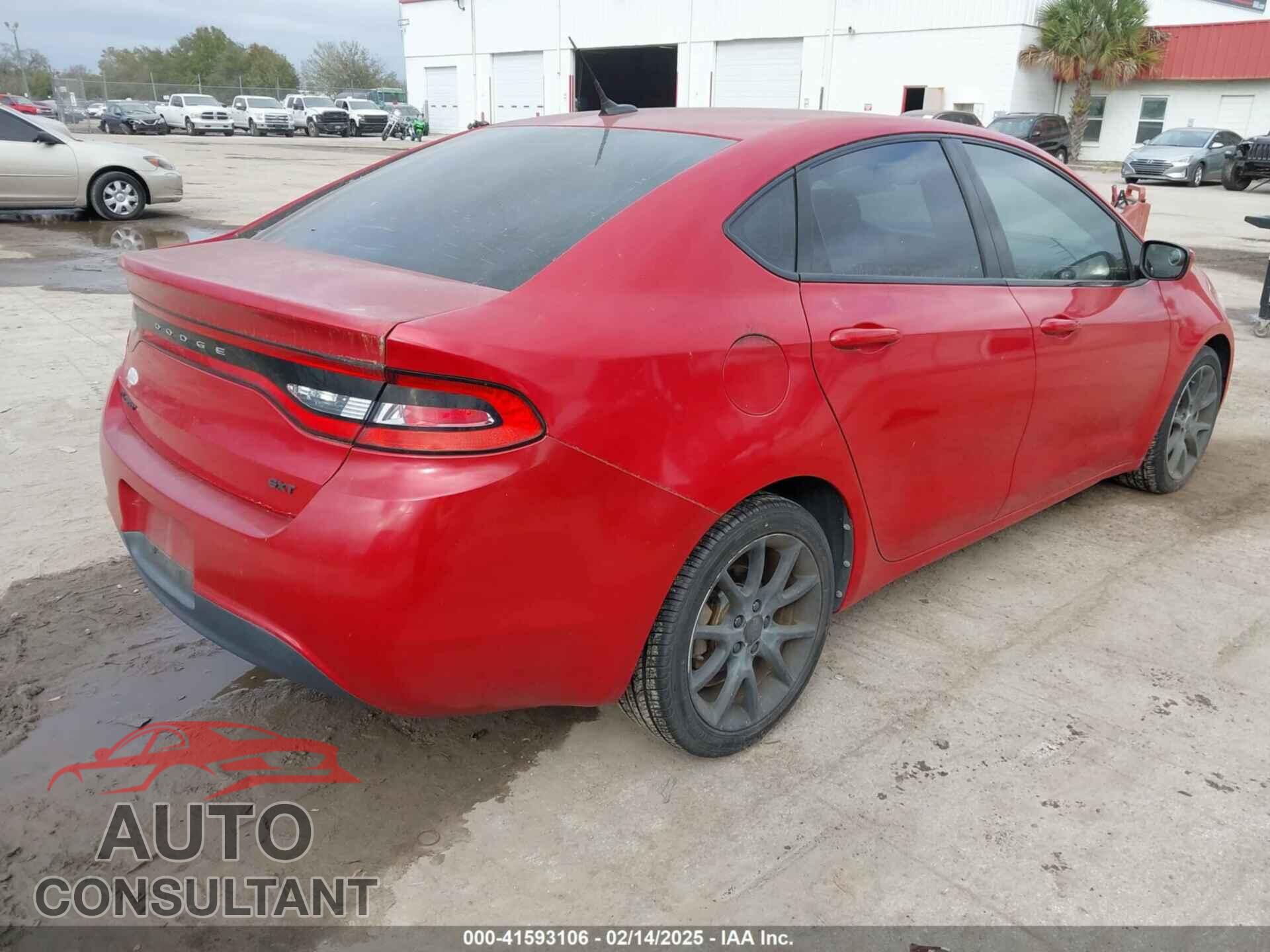 DODGE DART 2013 - 1C3CDFBA3DD117973
