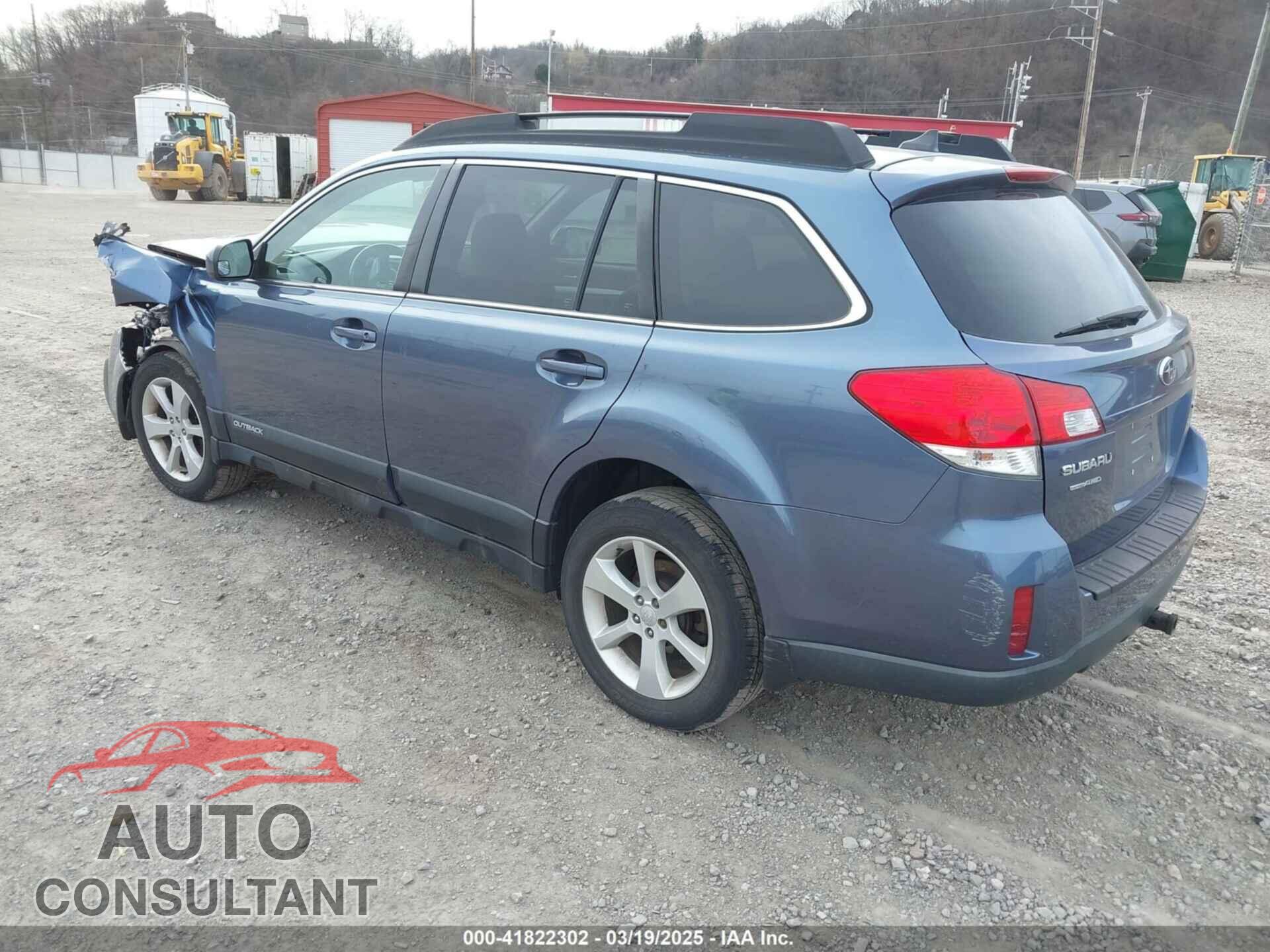 SUBARU OUTBACK 2014 - 4S4BRBCC5E3243515